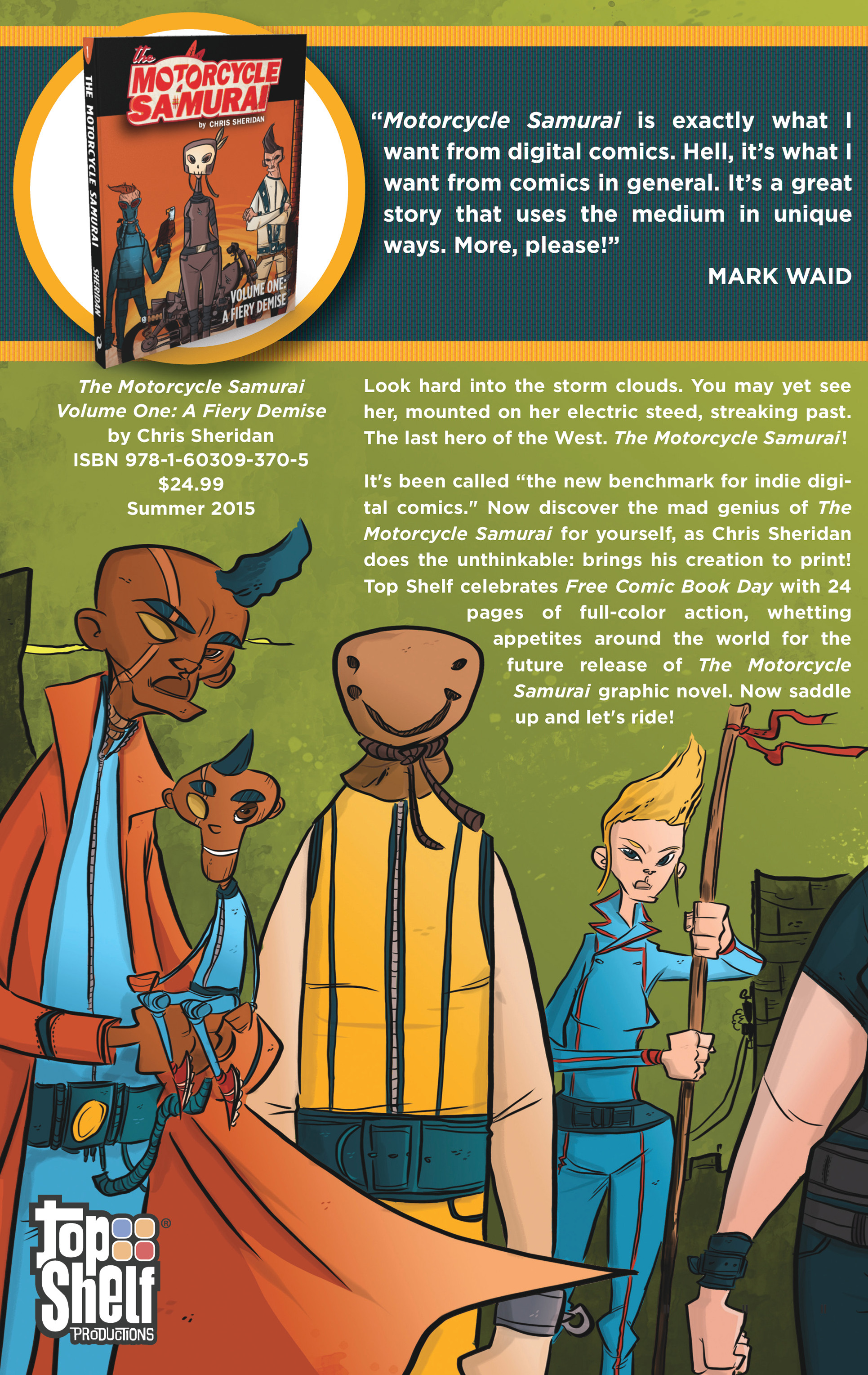 Read online Free Comic Book Day 2015 comic -  Issue # The Motorcycle Samurai - 27