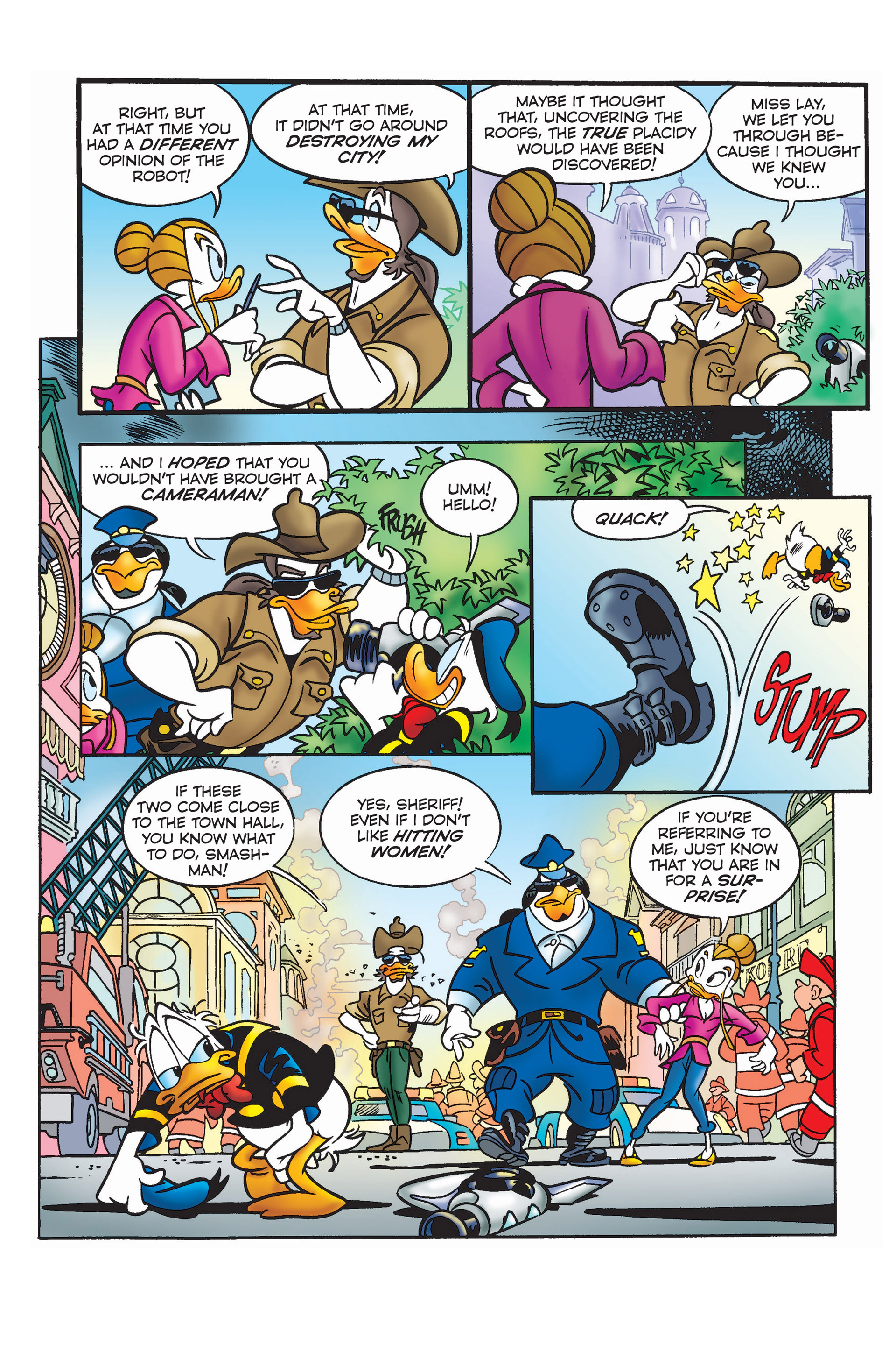 Read online Superduck comic -  Issue #5 - 6