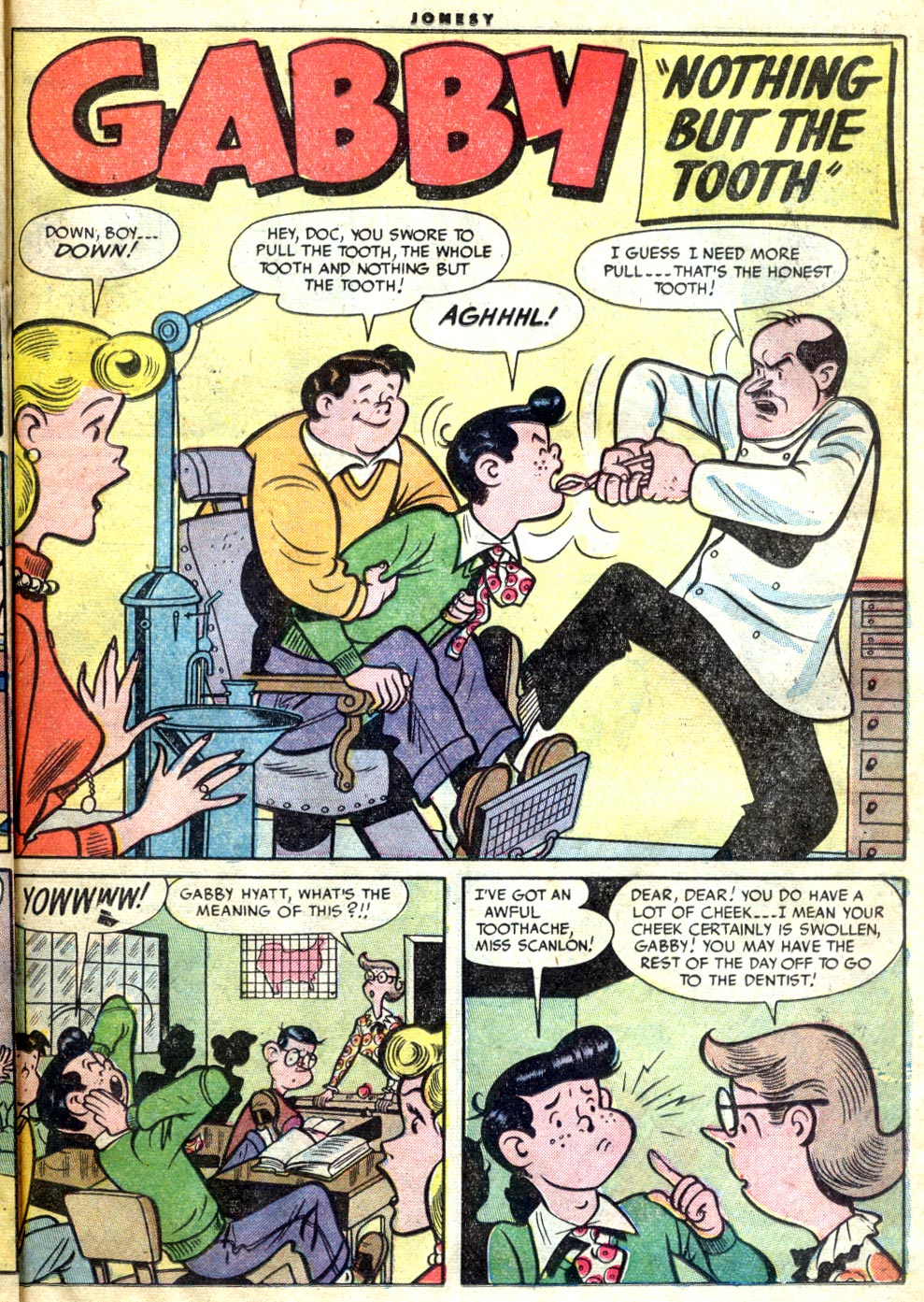 Read online Jonesy (1953) comic -  Issue #6 - 23