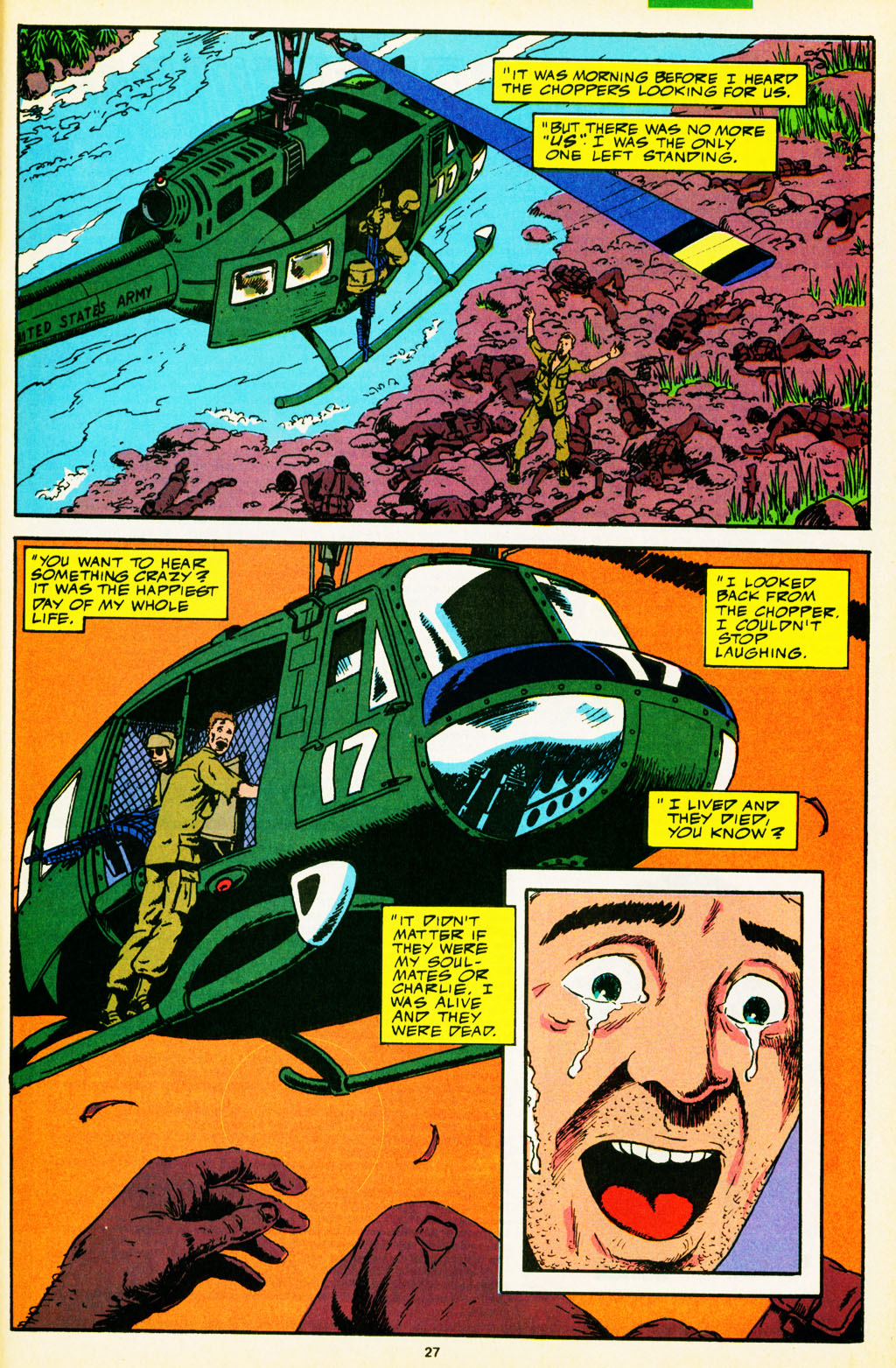 Read online The 'Nam comic -  Issue #43 - 22