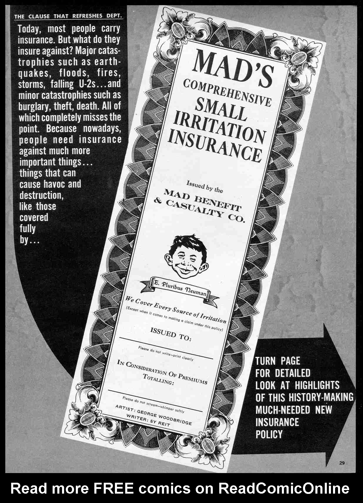 Read online MAD comic -  Issue #61 - 31