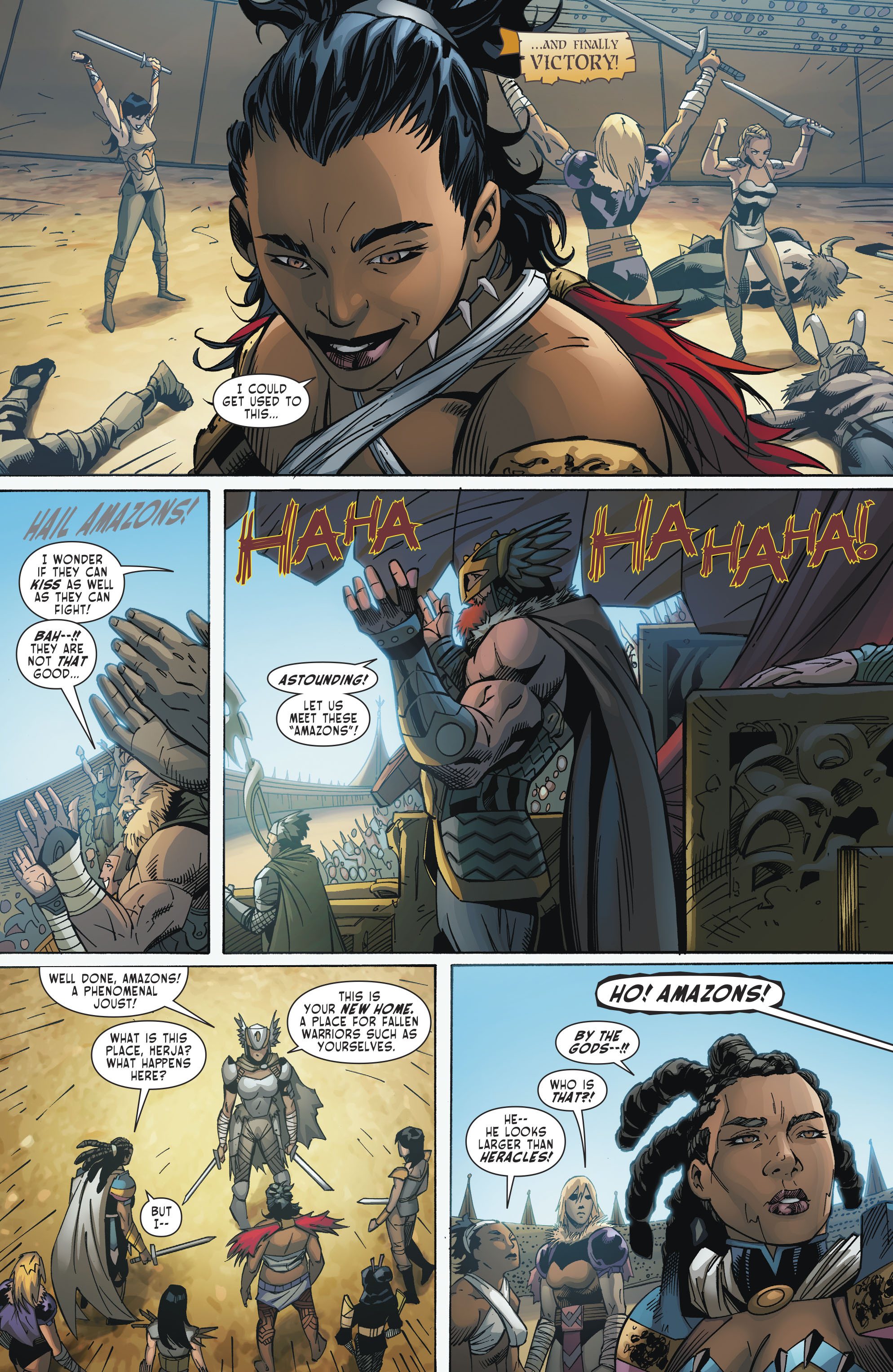 Read online The Odyssey of the Amazons comic -  Issue #4 - 11