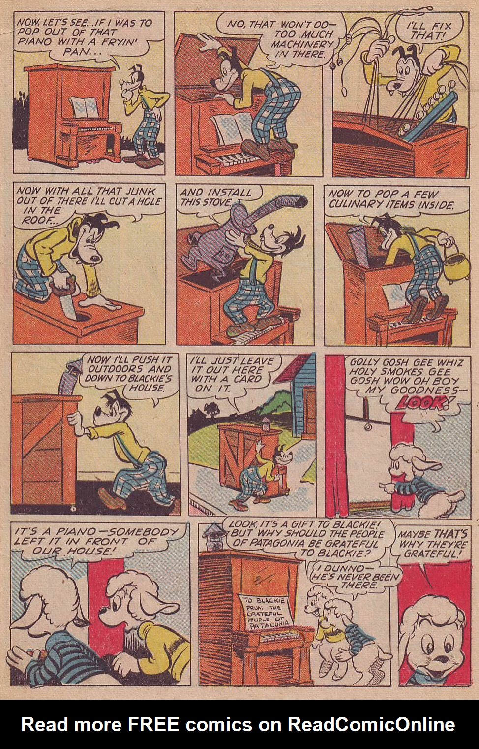 Read online Animal Comics comic -  Issue #17 - 18