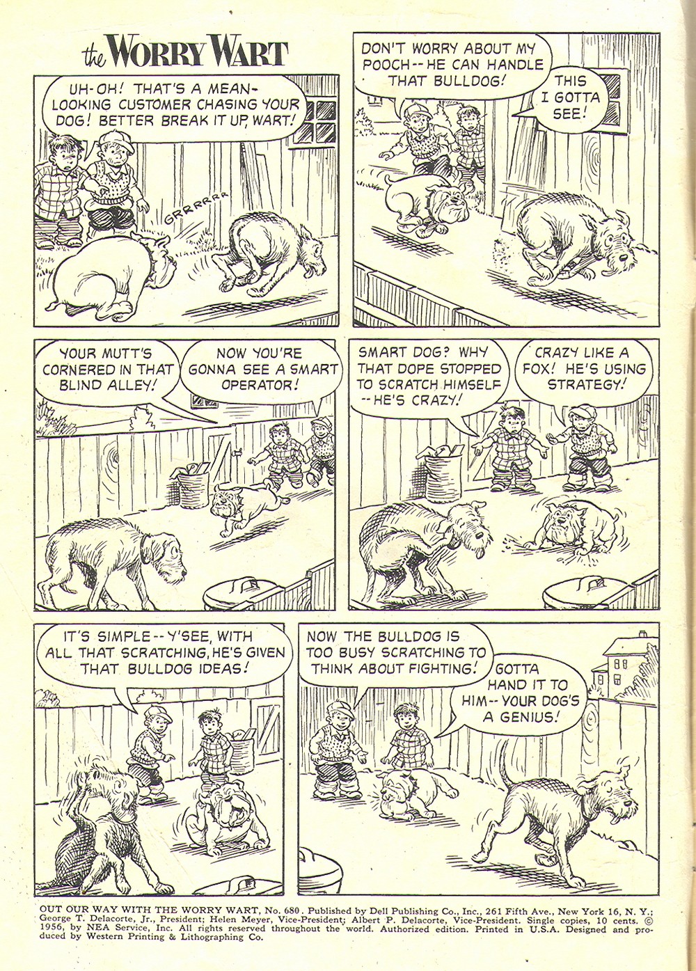 Read online Four Color Comics comic -  Issue #680 - 2