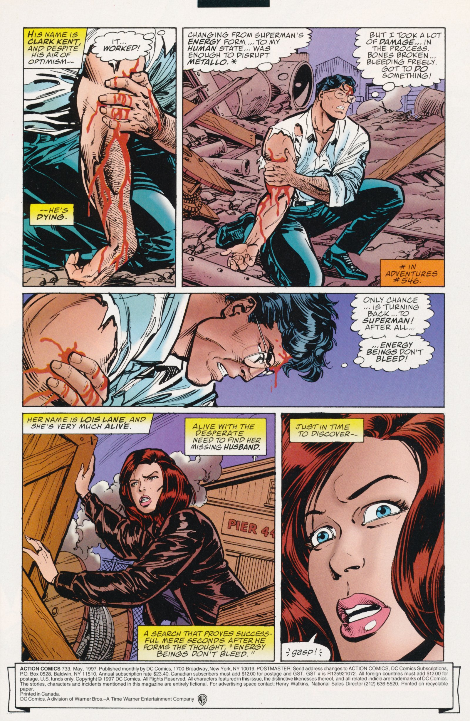 Action Comics (1938) 733 Page 2