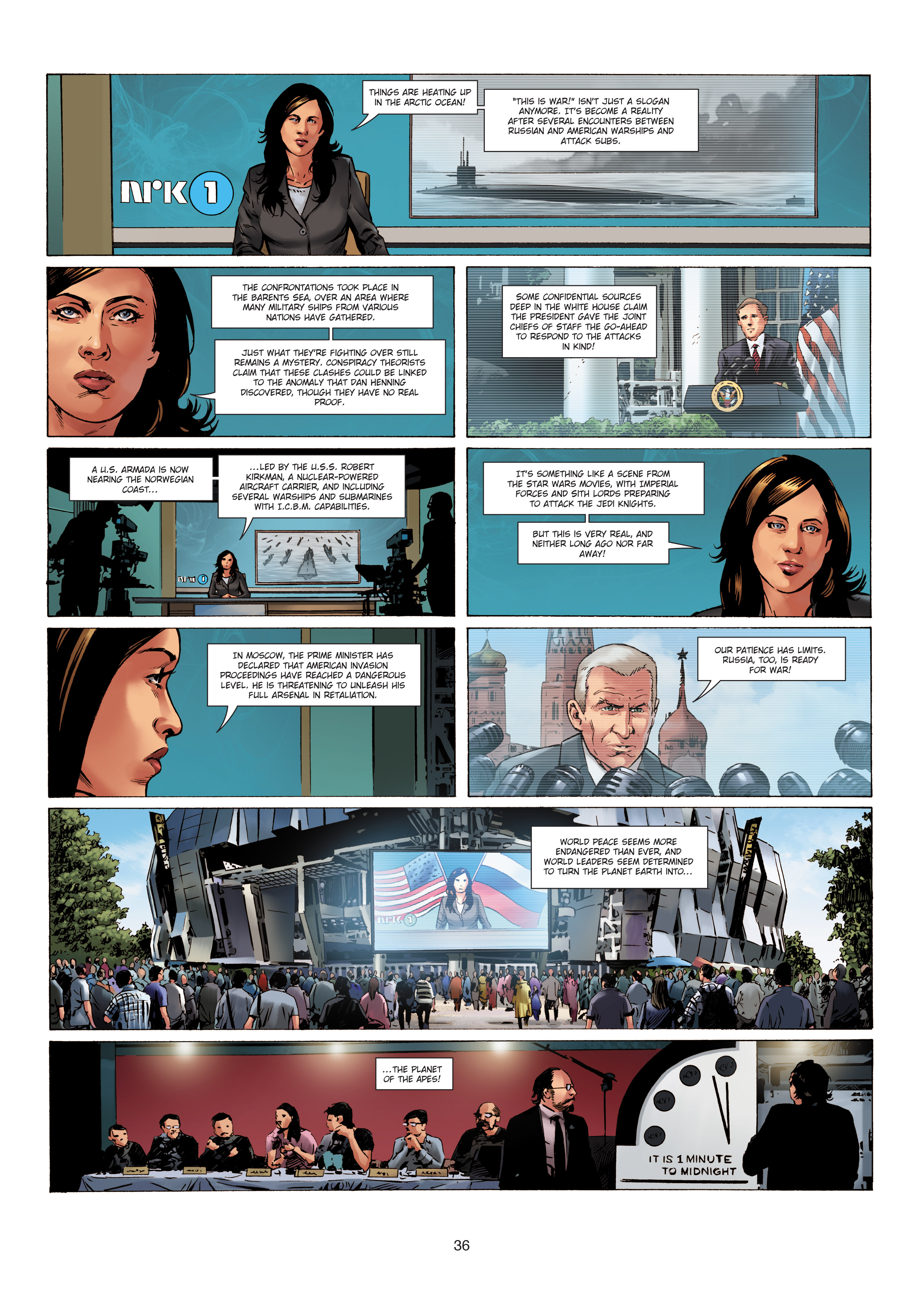 Read online Olympus Mons Vol. 1: Anomaly One comic -  Issue #5 - 32