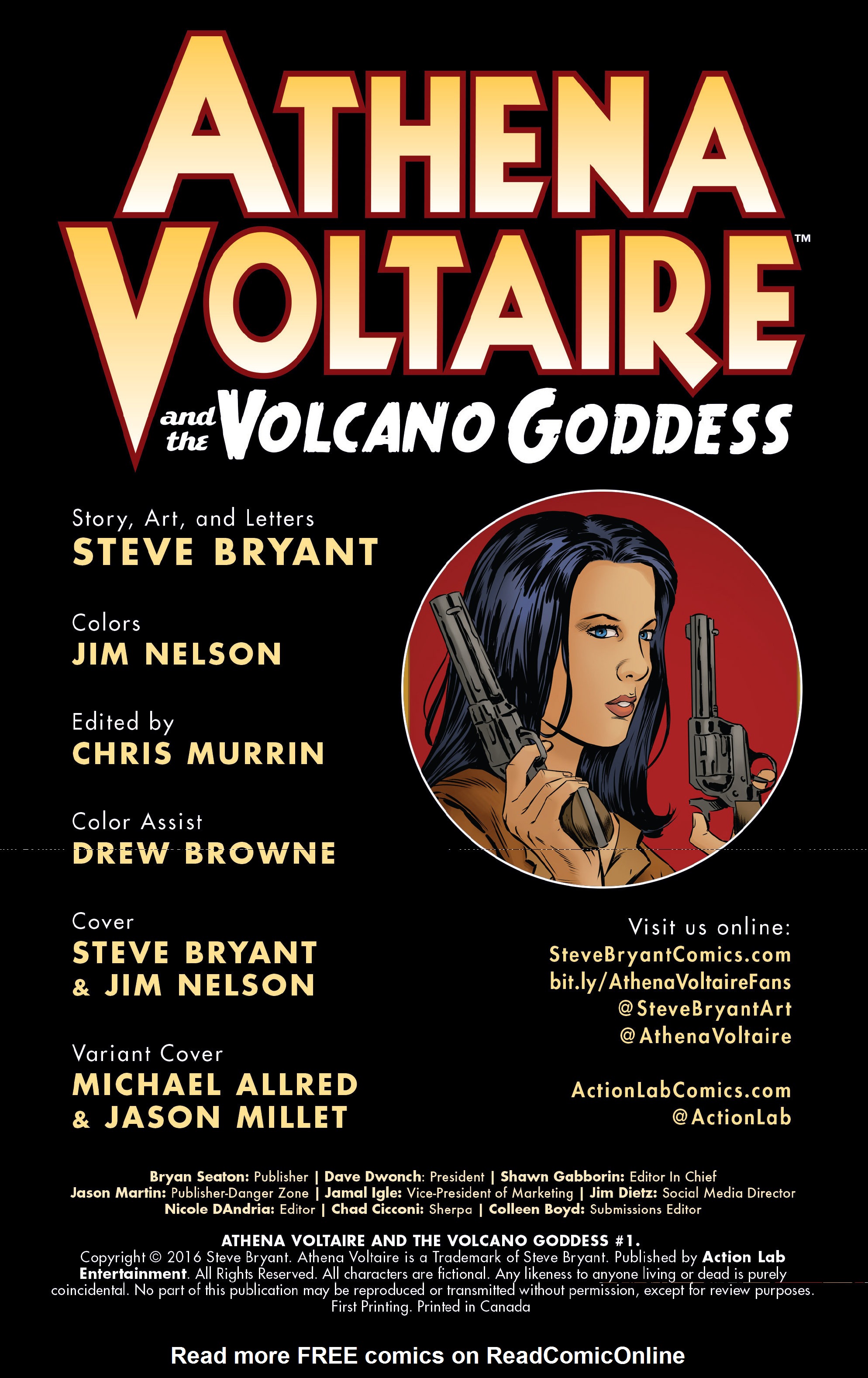 Read online Athena Voltaire and the Volcano Goddess comic -  Issue #1 - 2