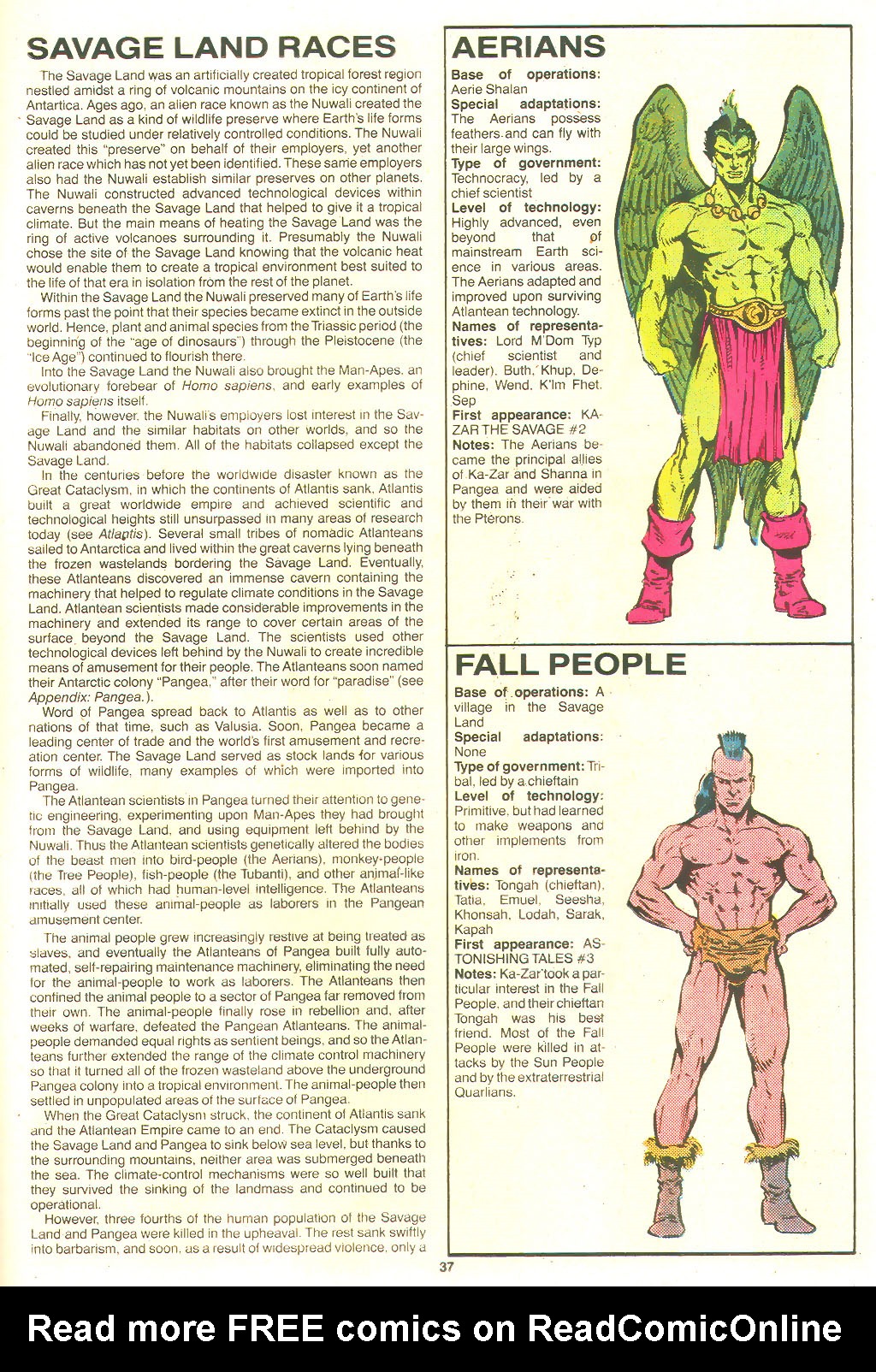 Read online The Official Handbook of the Marvel Universe Deluxe Edition comic -  Issue #19 - 39