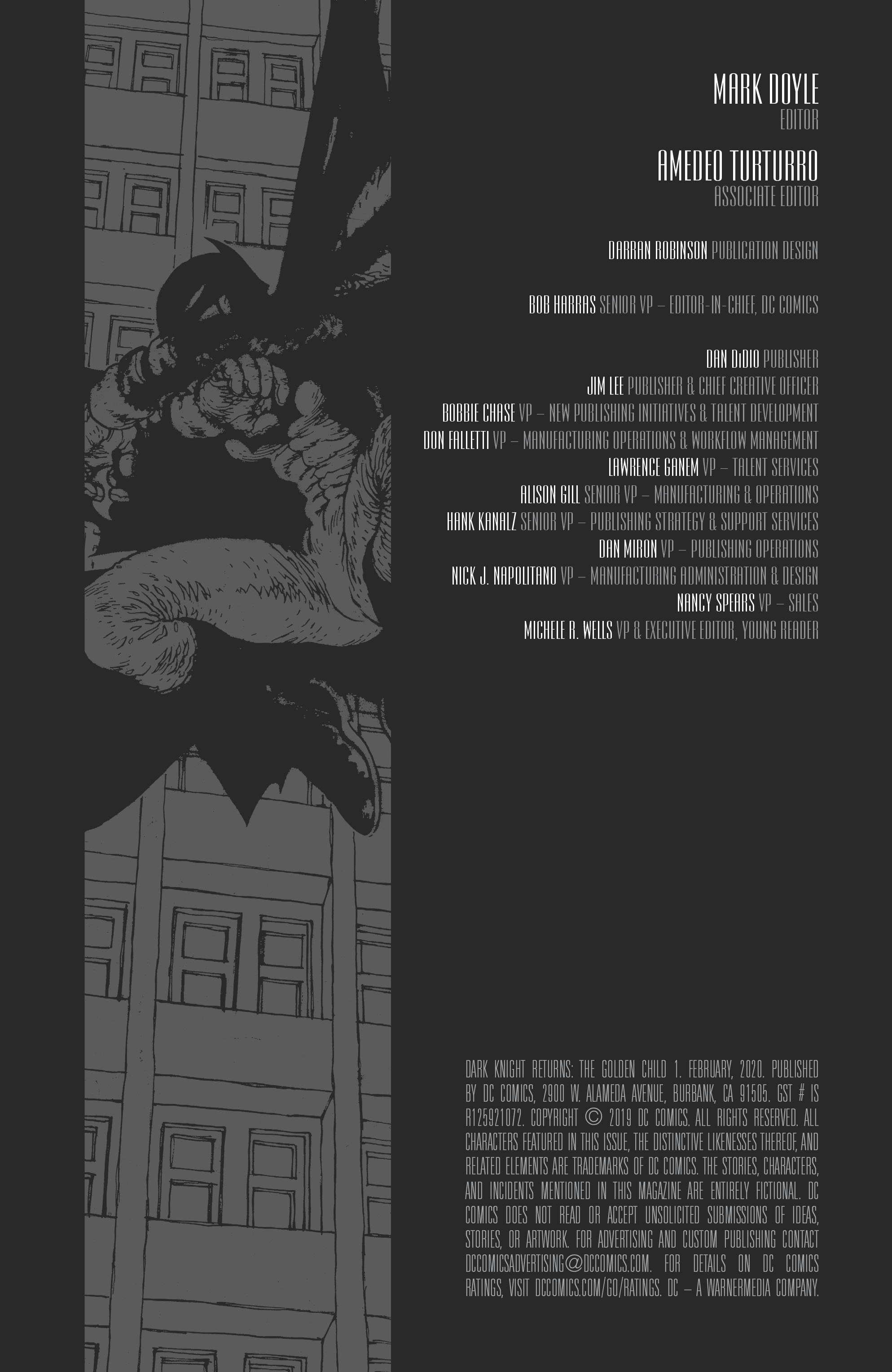 Read online Dark Knight Returns: The Golden Child comic -  Issue # Full - 51