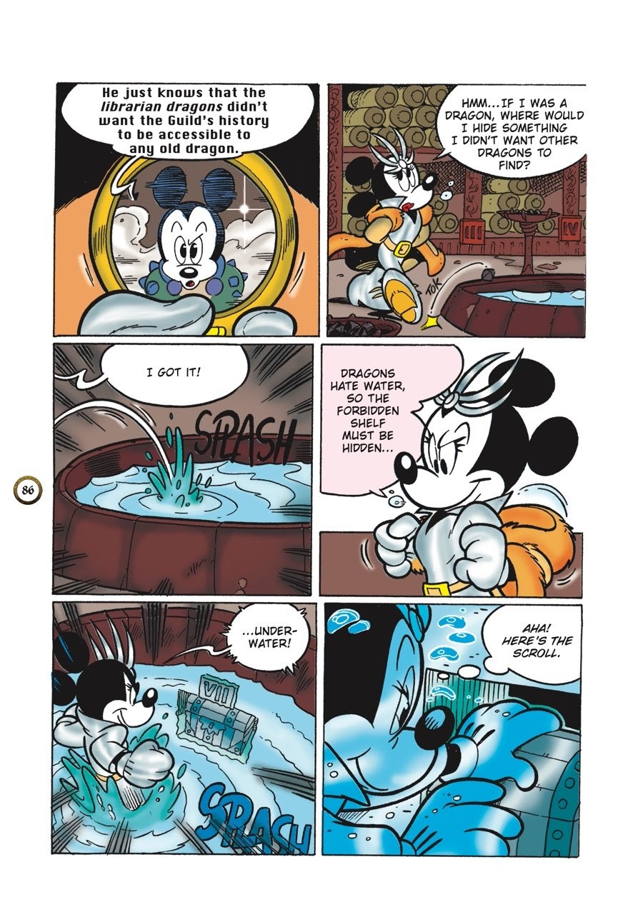 Read online Wizards of Mickey (2020) comic -  Issue # TPB 3 (Part 1) - 88