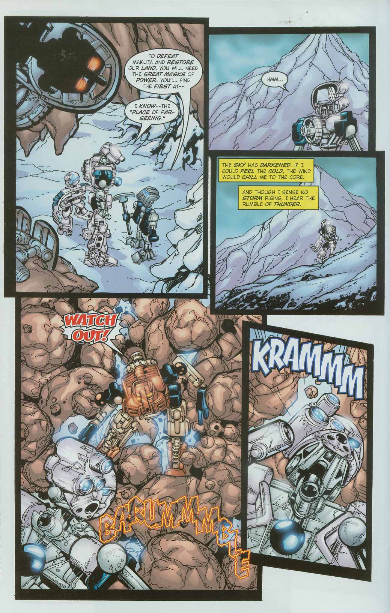 Read online Bionicle comic -  Issue #1 - 14