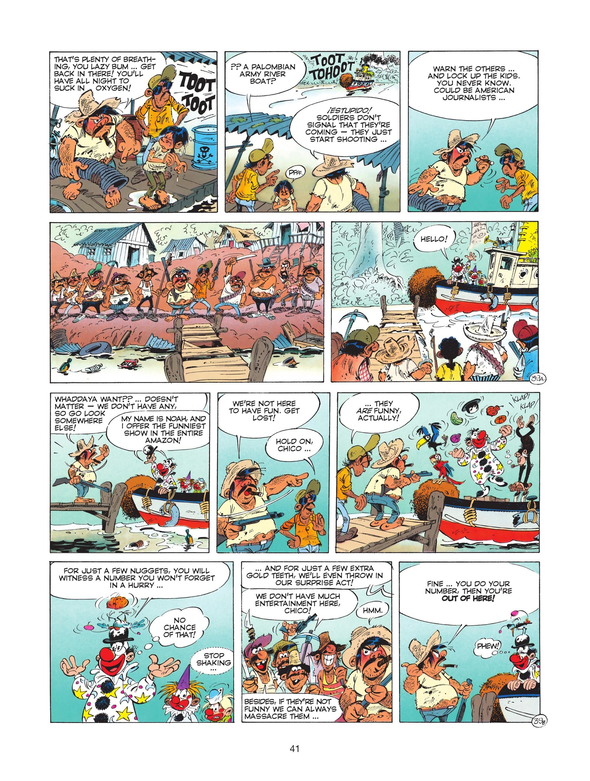 Read online Marsupilami comic -  Issue #7 - 43