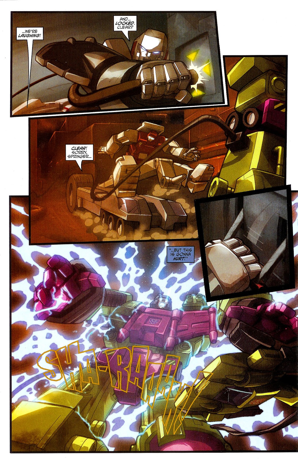 Transformers War Within: The Dark Ages issue 3 - Page 21