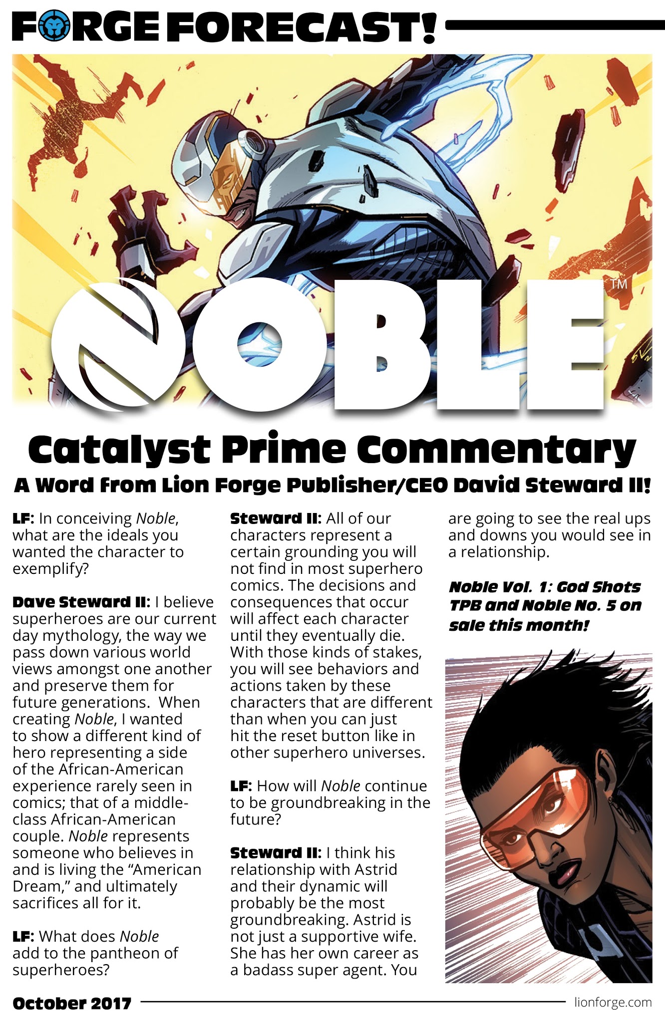 Read online Noble comic -  Issue #5 - 26