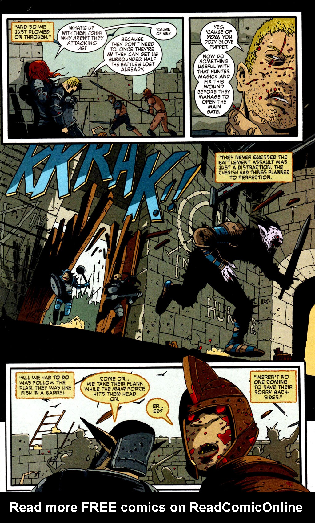 Read online Books of Magick: Life During Wartime comic -  Issue #9 - 7