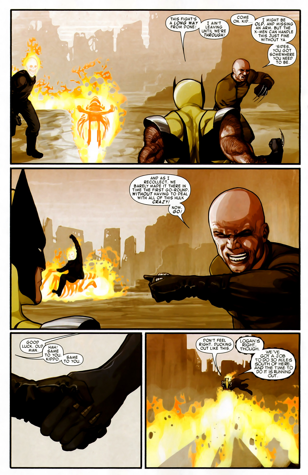 Read online Timestorm 2009/2099: X-Men comic -  Issue # Full - 18
