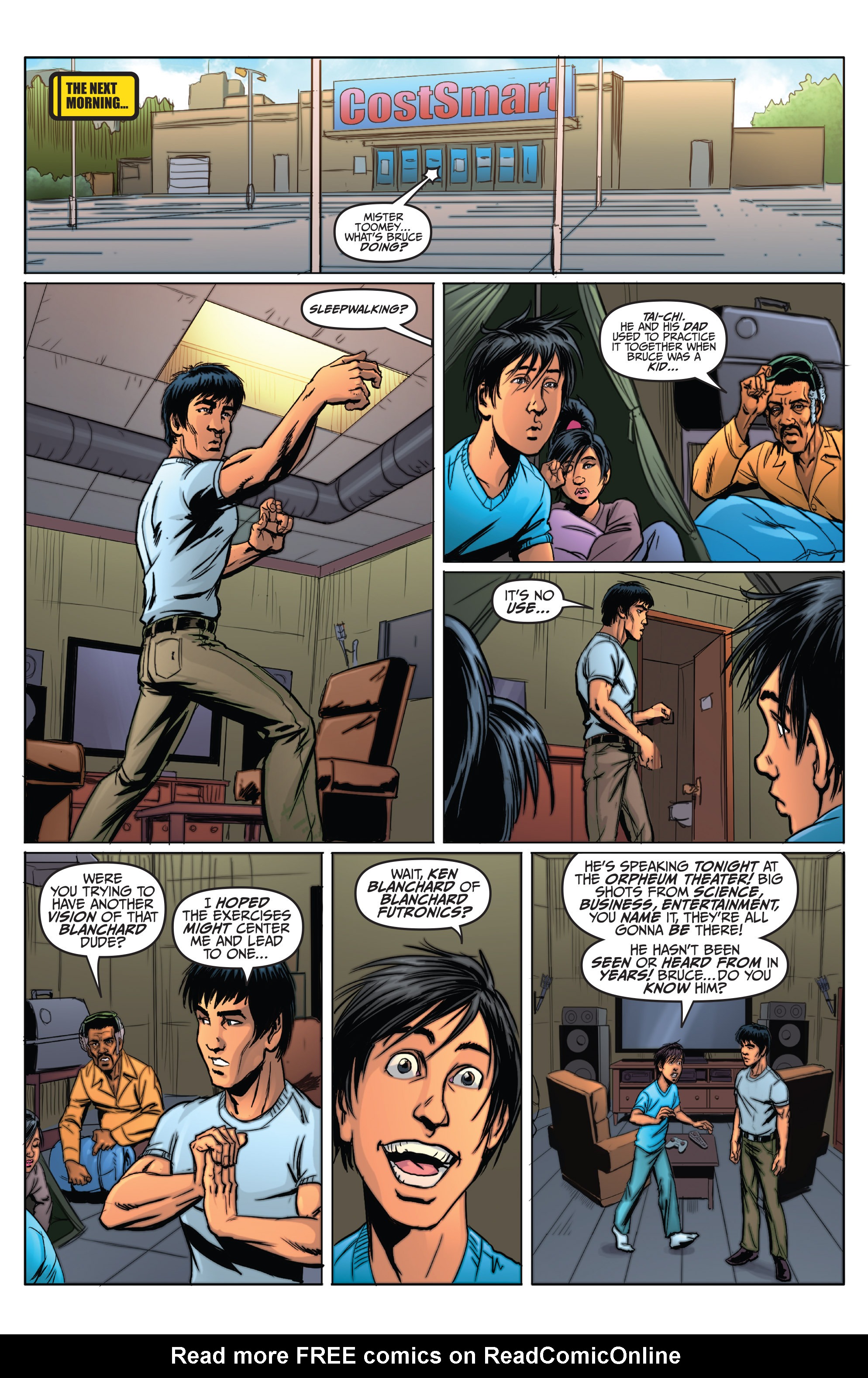 Read online Bruce Lee: The Dragon Rises comic -  Issue #3 - 6