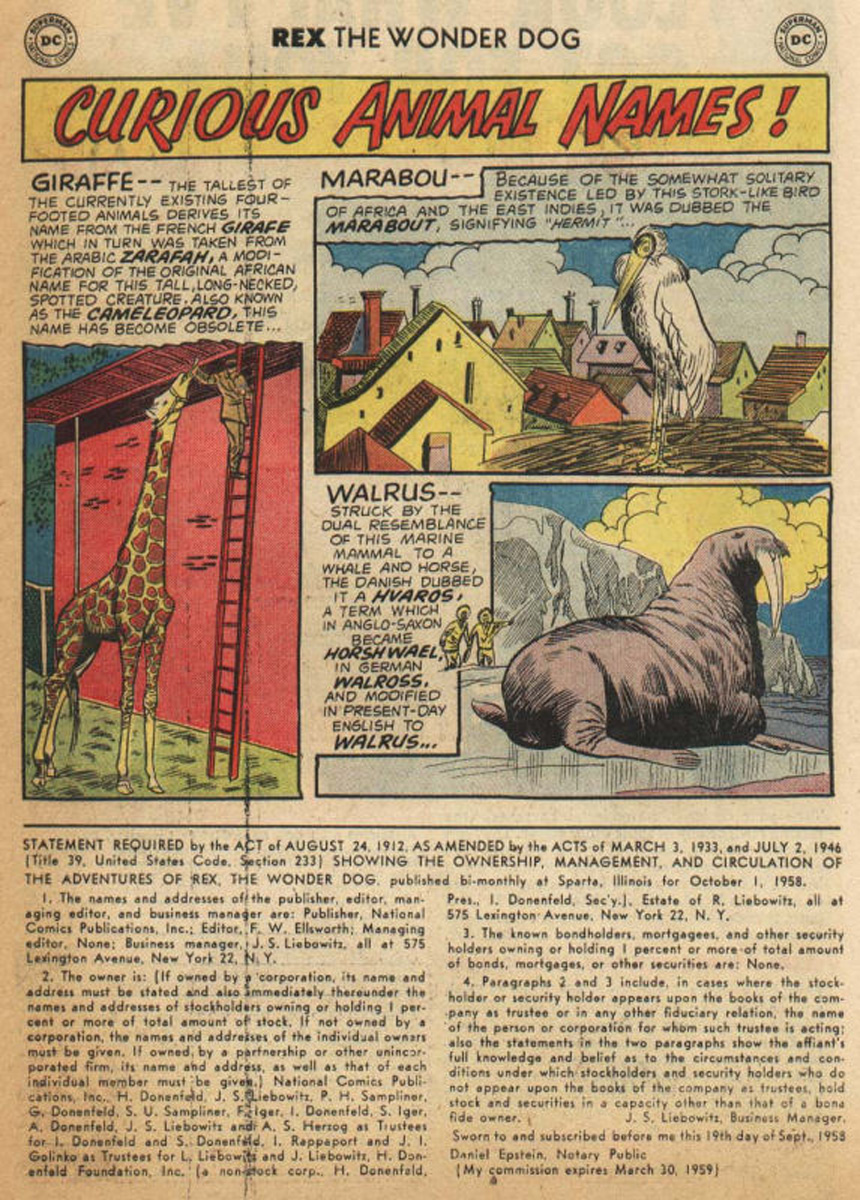 Read online The Adventures of Rex the Wonder Dog comic -  Issue #44 - 12