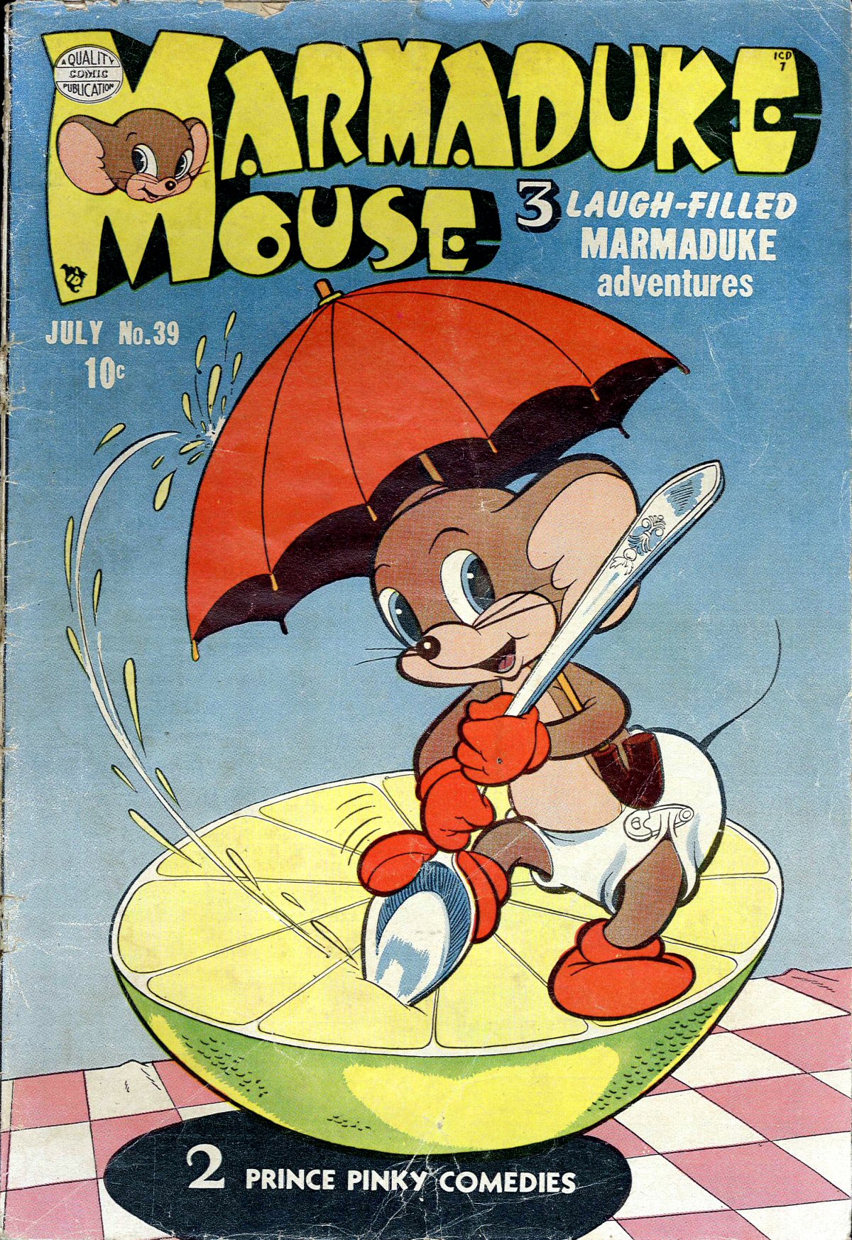 Read online Marmaduke Mouse comic -  Issue #39 - 1