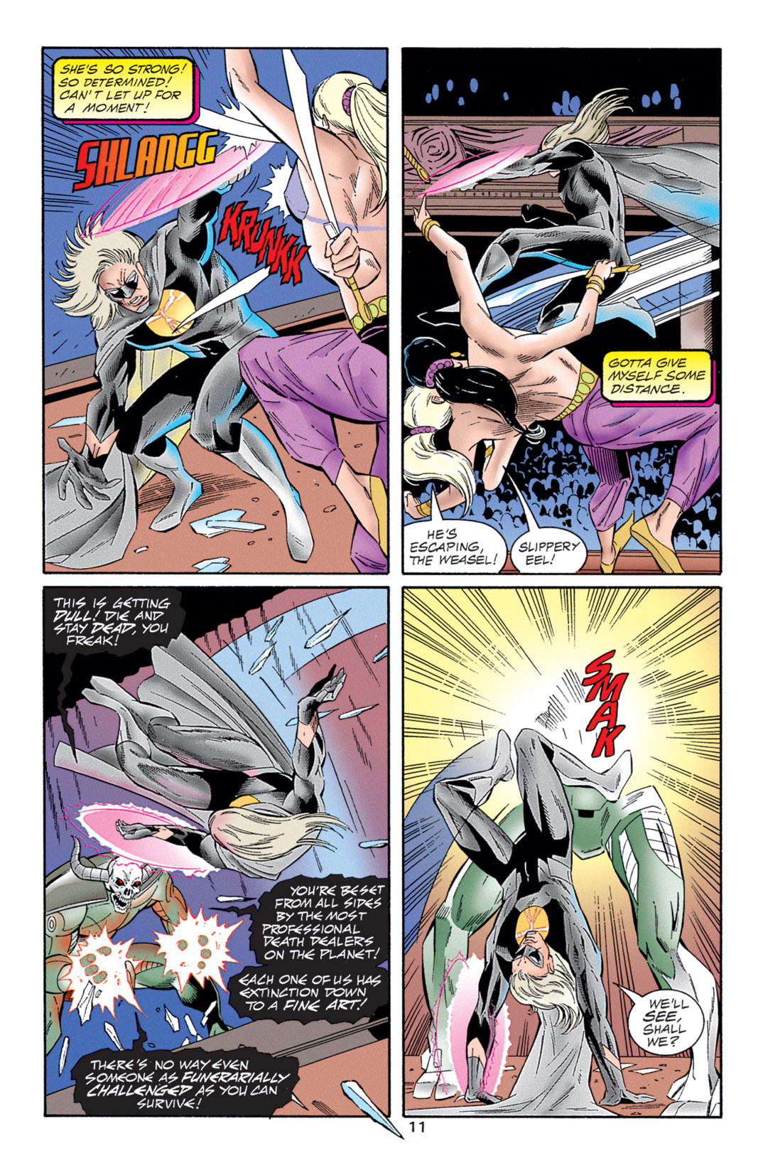 Read online Resurrection Man (1997) comic -  Issue #20 - 11