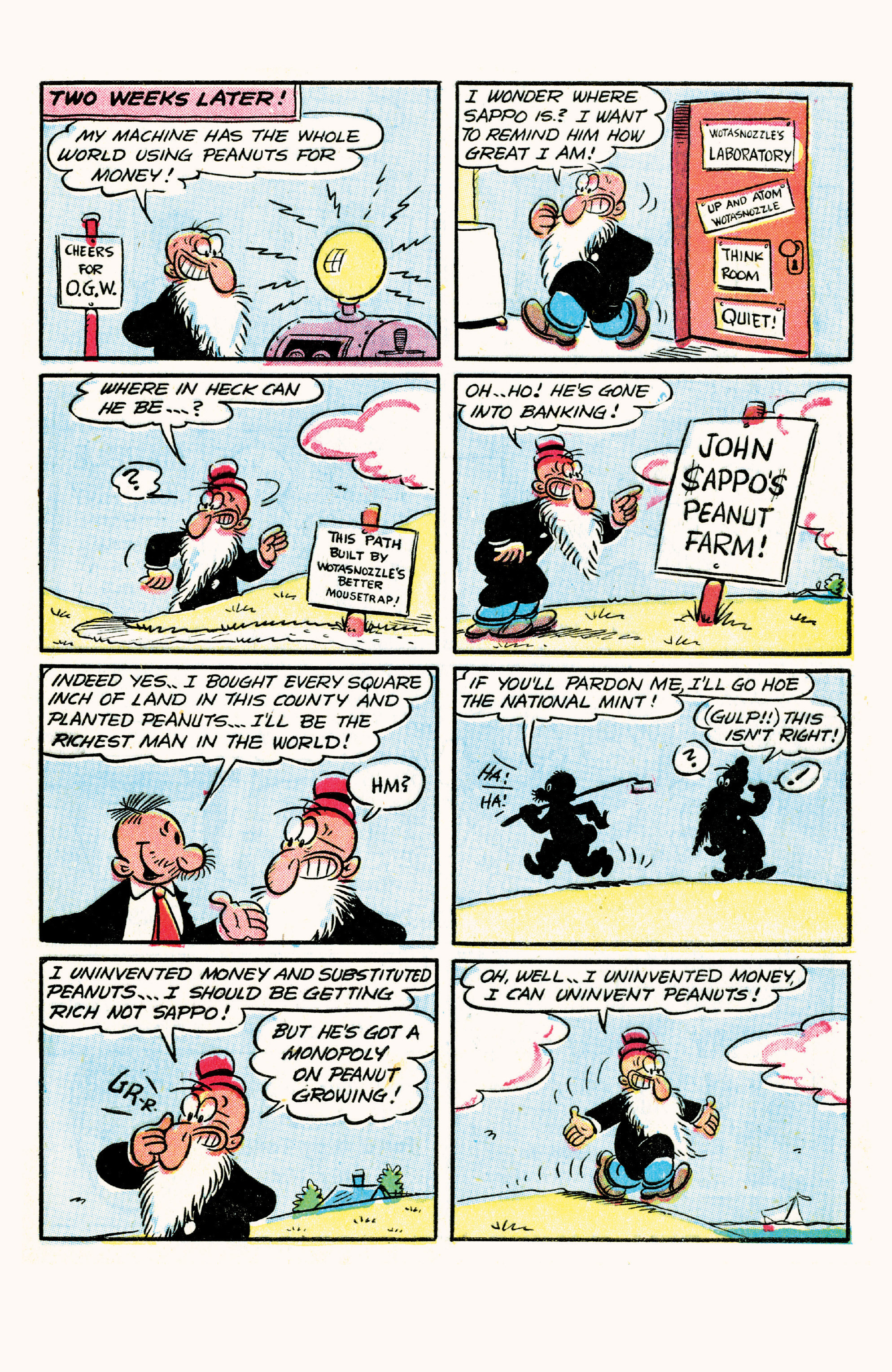 Read online Classic Popeye comic -  Issue #33 - 33