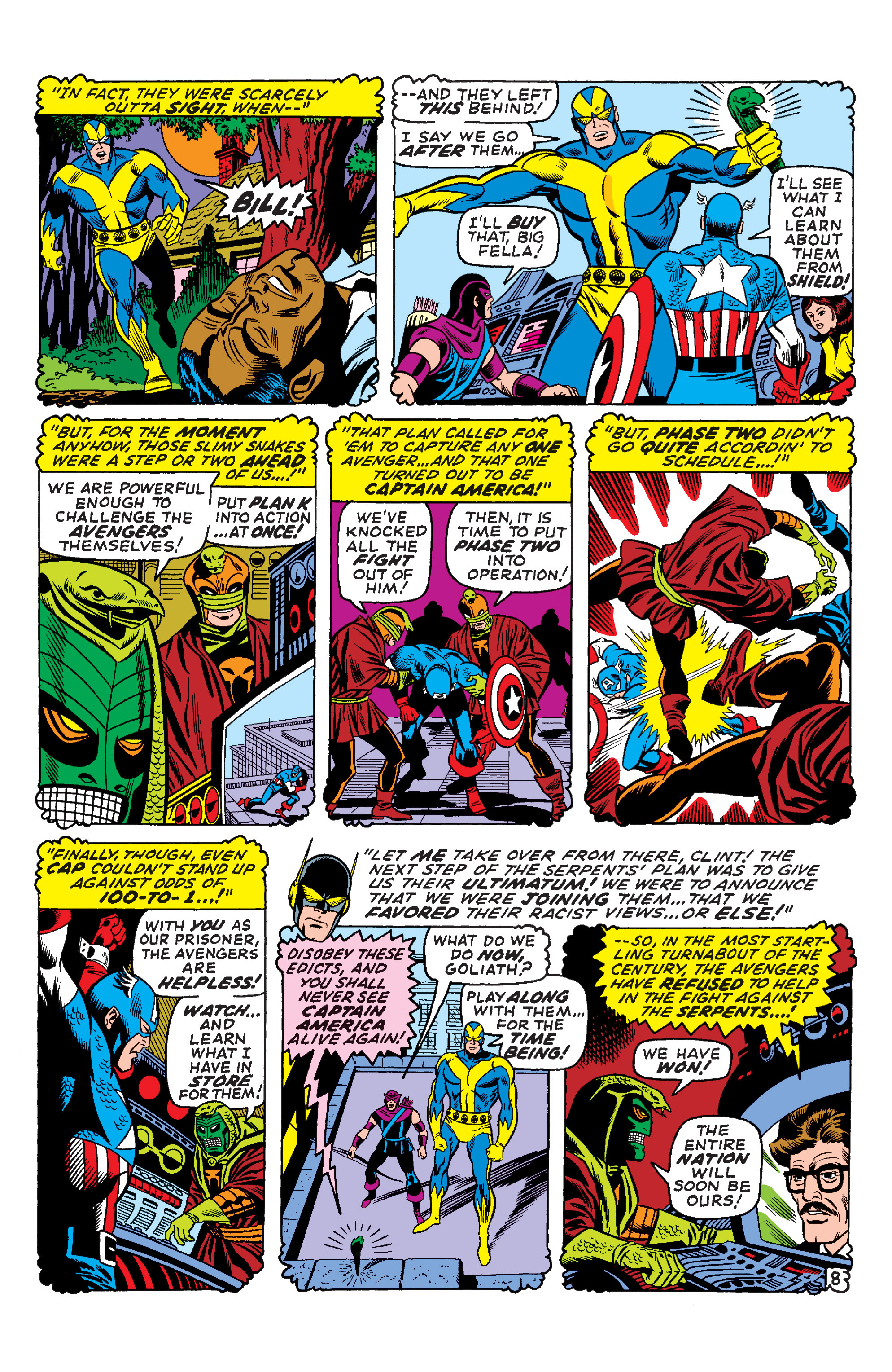 Read online Marvel Masterworks: The Avengers comic -  Issue # TPB 8 (Part 1) - 94