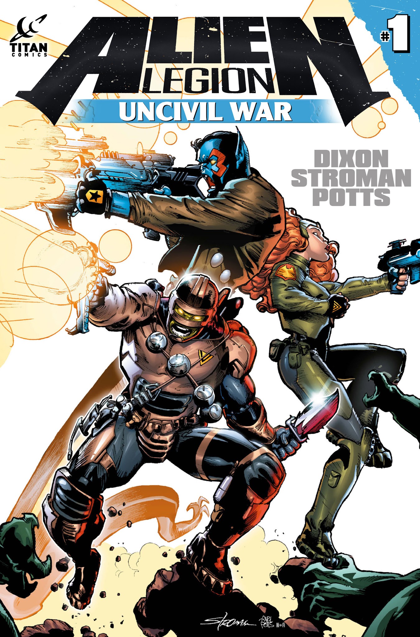 Read online Alien Legion: Uncivil War comic -  Issue # TPB - 6