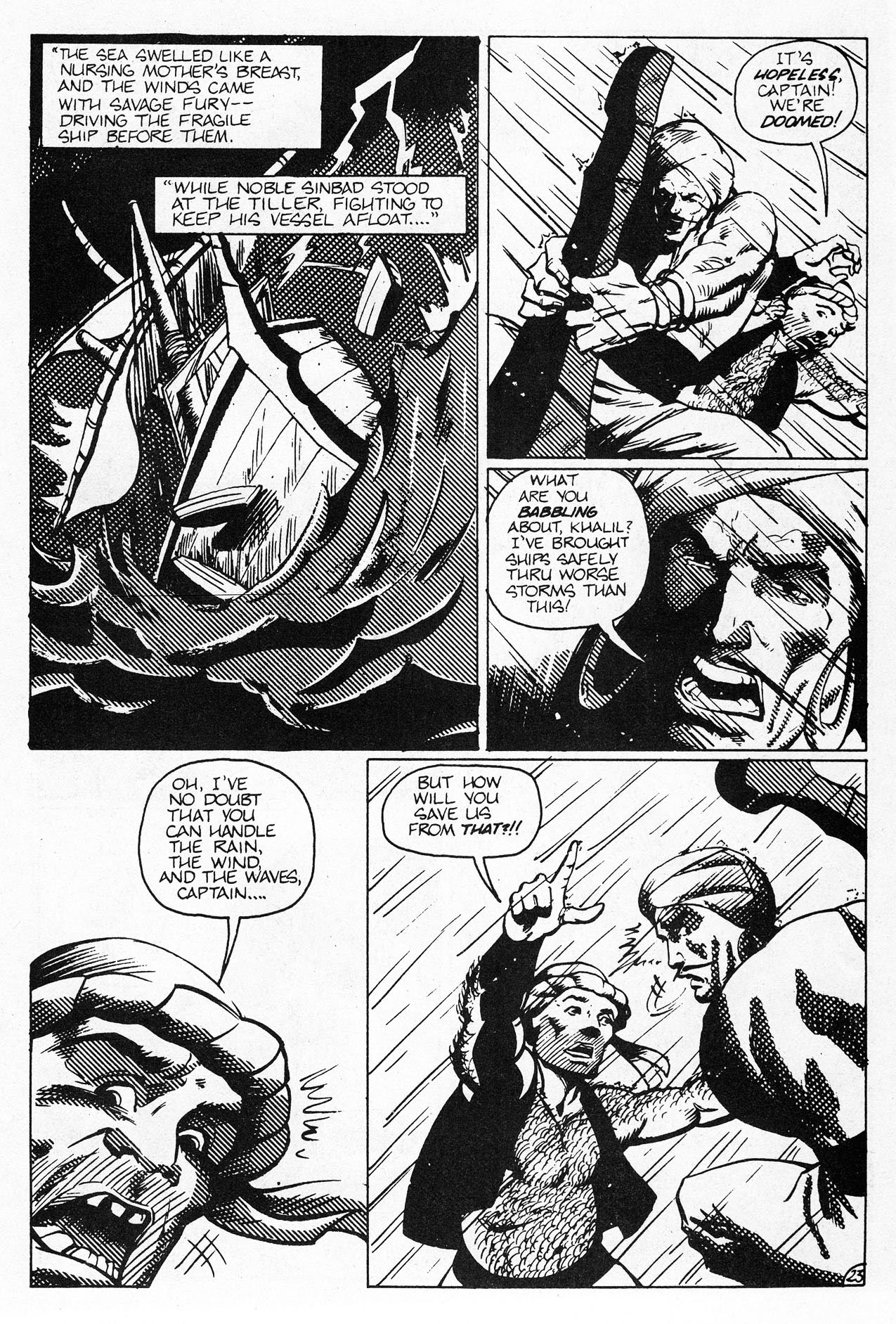 Read online Sinbad comic -  Issue #1 - 29