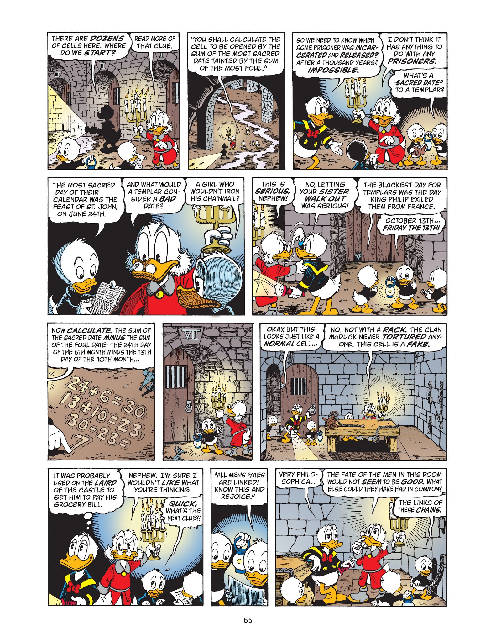 Read online Walt Disney Uncle Scrooge and Donald Duck: The Don Rosa Library comic -  Issue # TPB 10 (Part 1) - 66