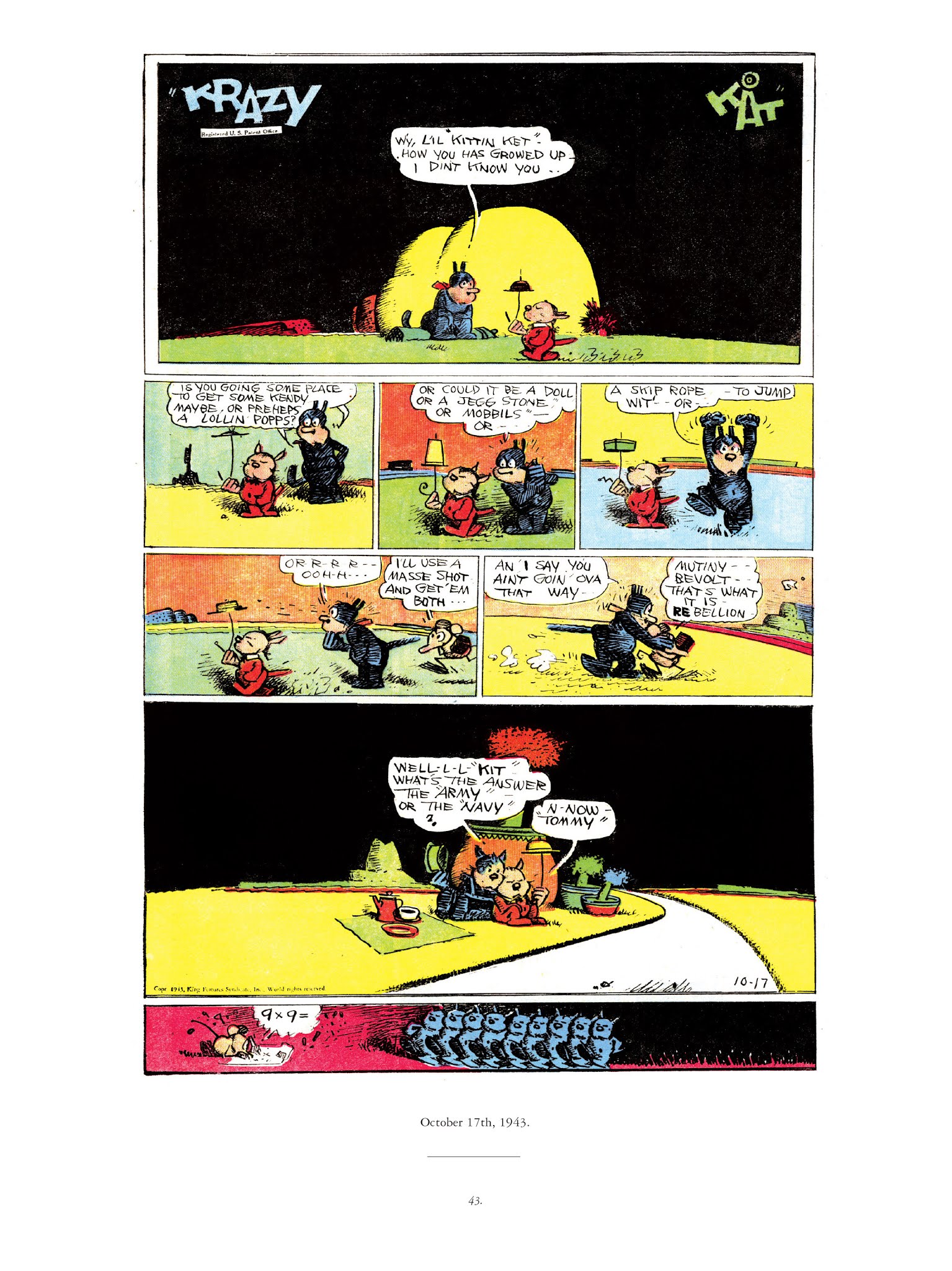 Read online Krazy & Ignatz comic -  Issue # TPB 13 - 69