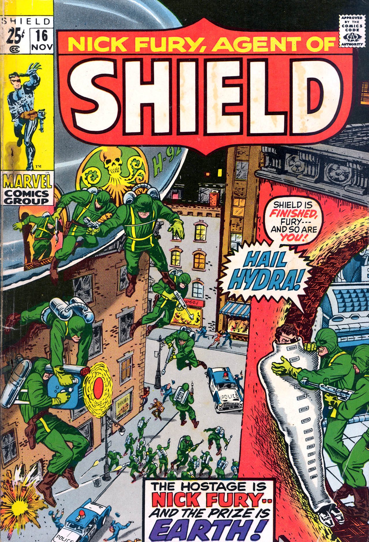 Read online Nick Fury, Agent of SHIELD comic -  Issue #16 - 1