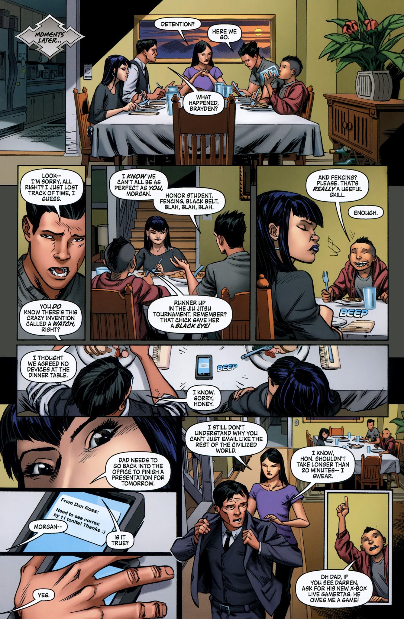 Read online Legend of the Shadow Clan comic -  Issue #1 - 20