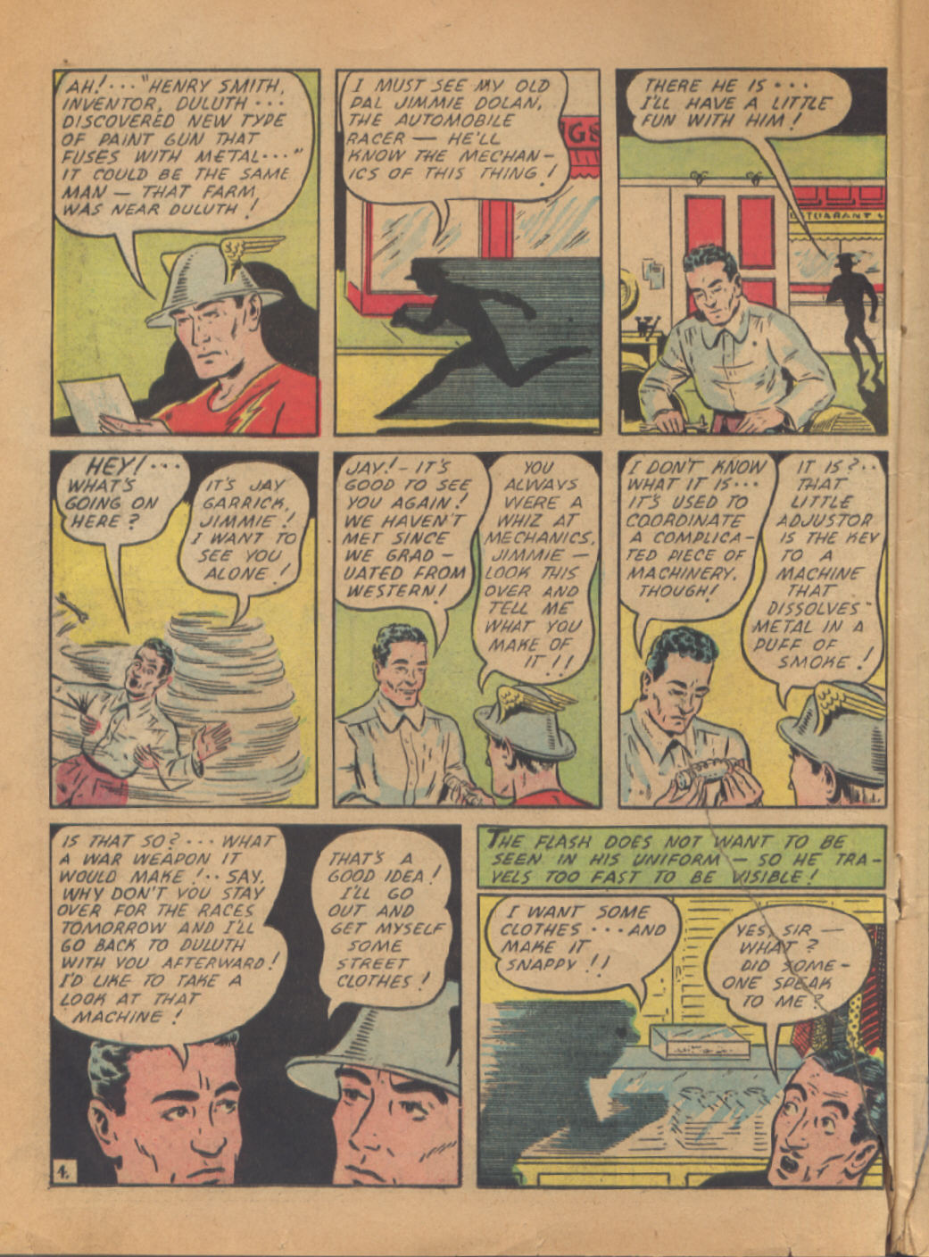 Read online Flash Comics comic -  Issue #7 - 6