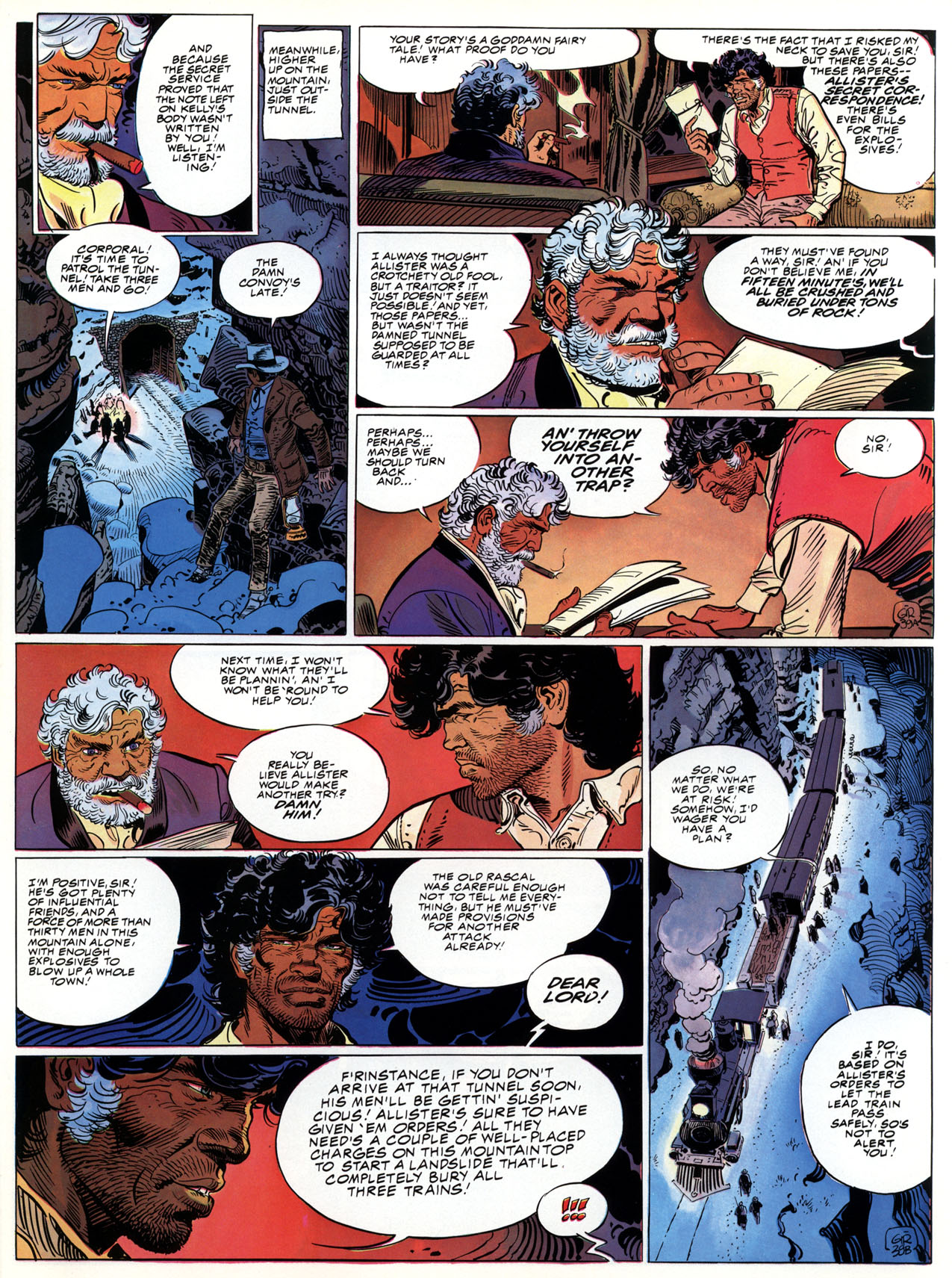 Read online Epic Graphic Novel: Blueberry comic -  Issue #5 - 91