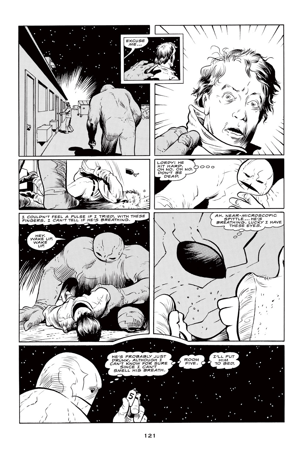 Read online Concrete (2005) comic -  Issue # TPB 4 - 121