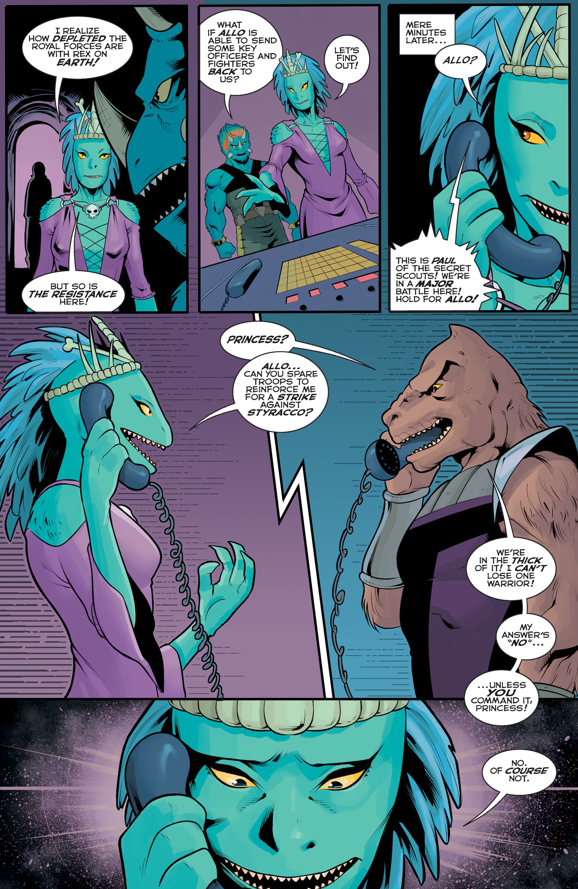 Read online Dinosaucers comic -  Issue #5 - 15