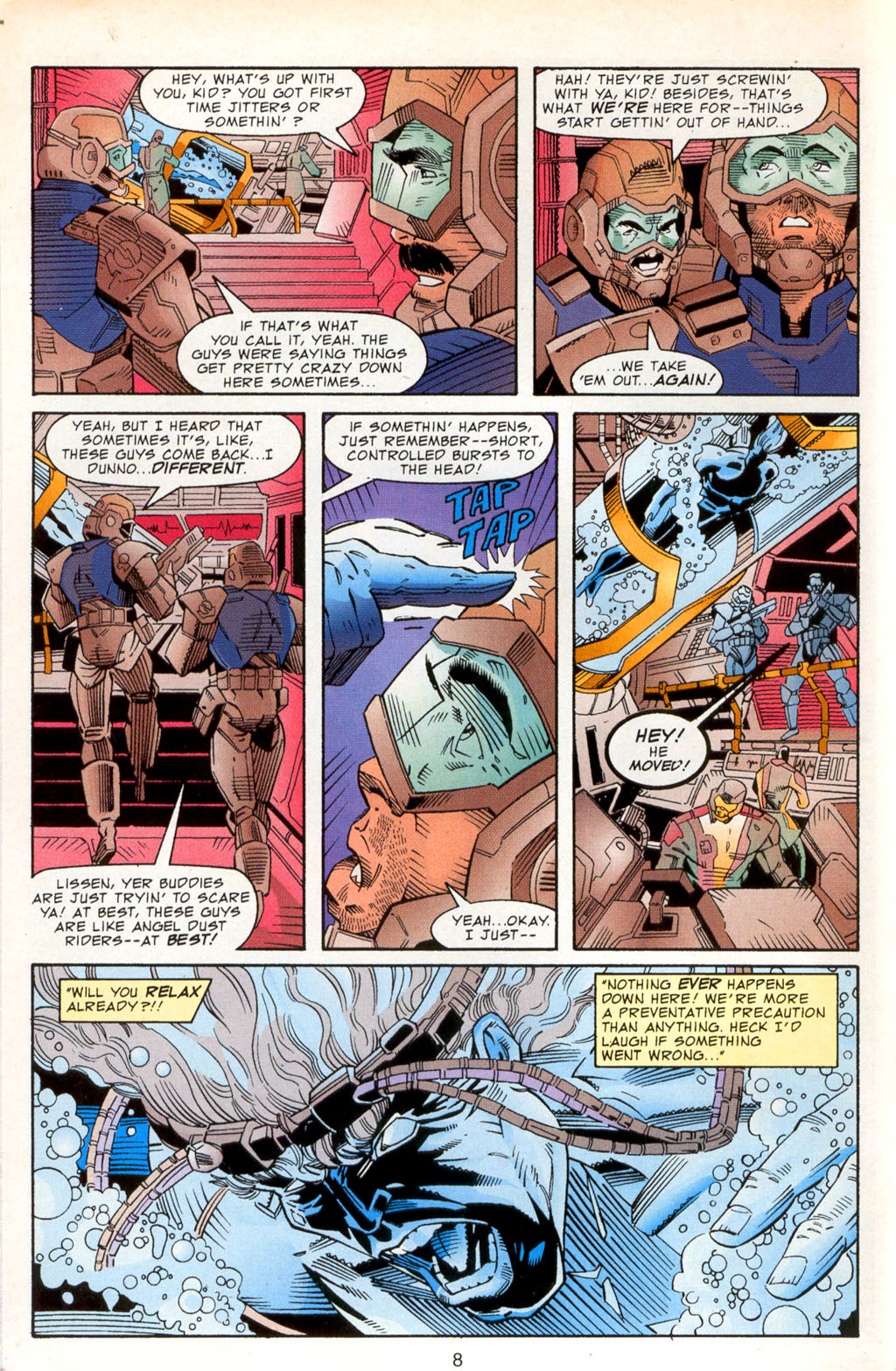 Read online Bloodstrike (1993) comic -  Issue #6 - 10