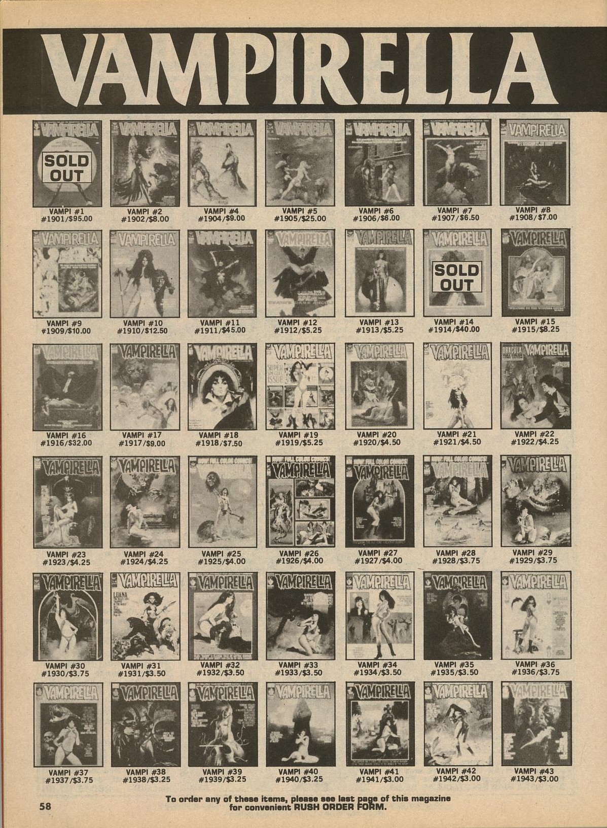 Read online Vampirella (1969) comic -  Issue #83 - 58