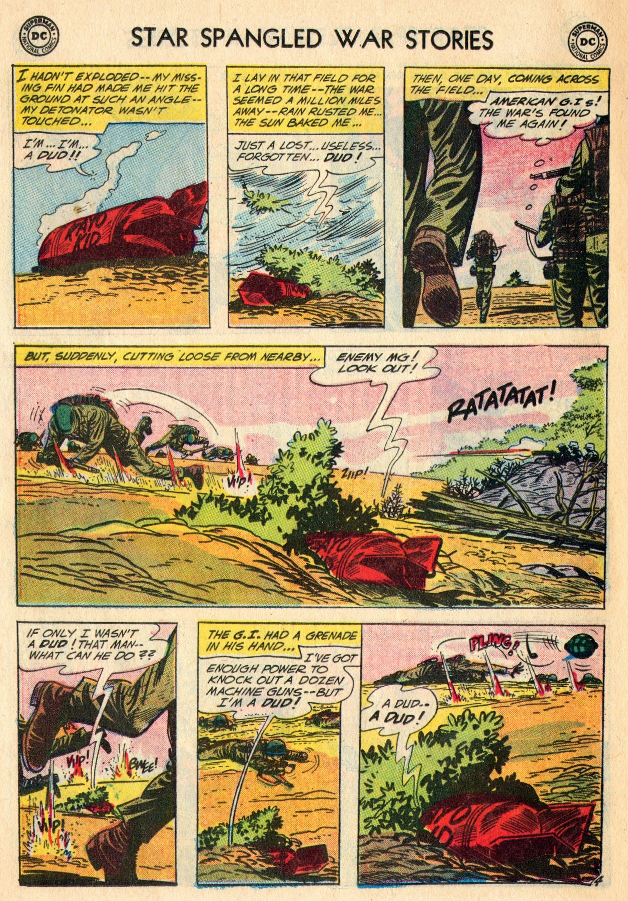 Read online Star Spangled War Stories (1952) comic -  Issue #61 - 22