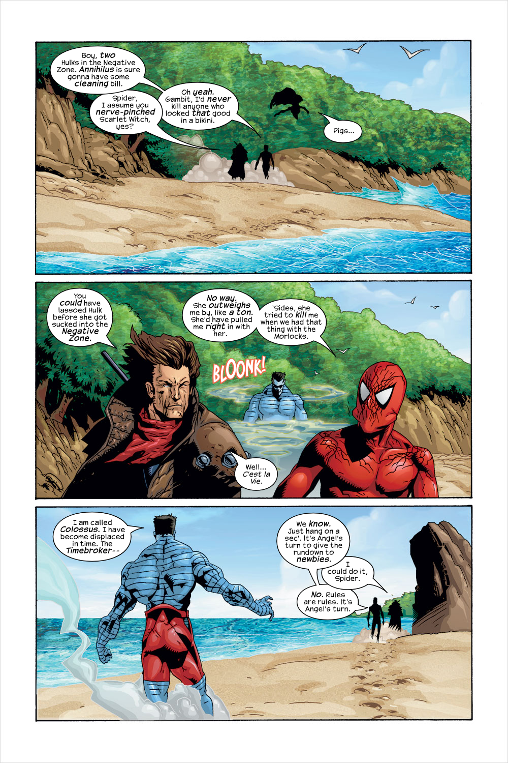 Read online Exiles (2001) comic -  Issue #24 - 22