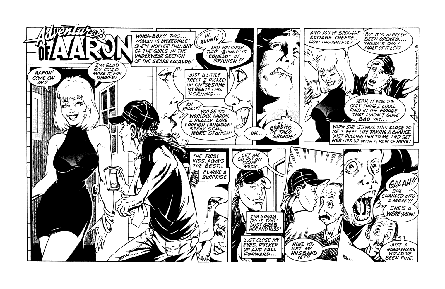 Read online Aaron Strips comic -  Issue #3 - 12