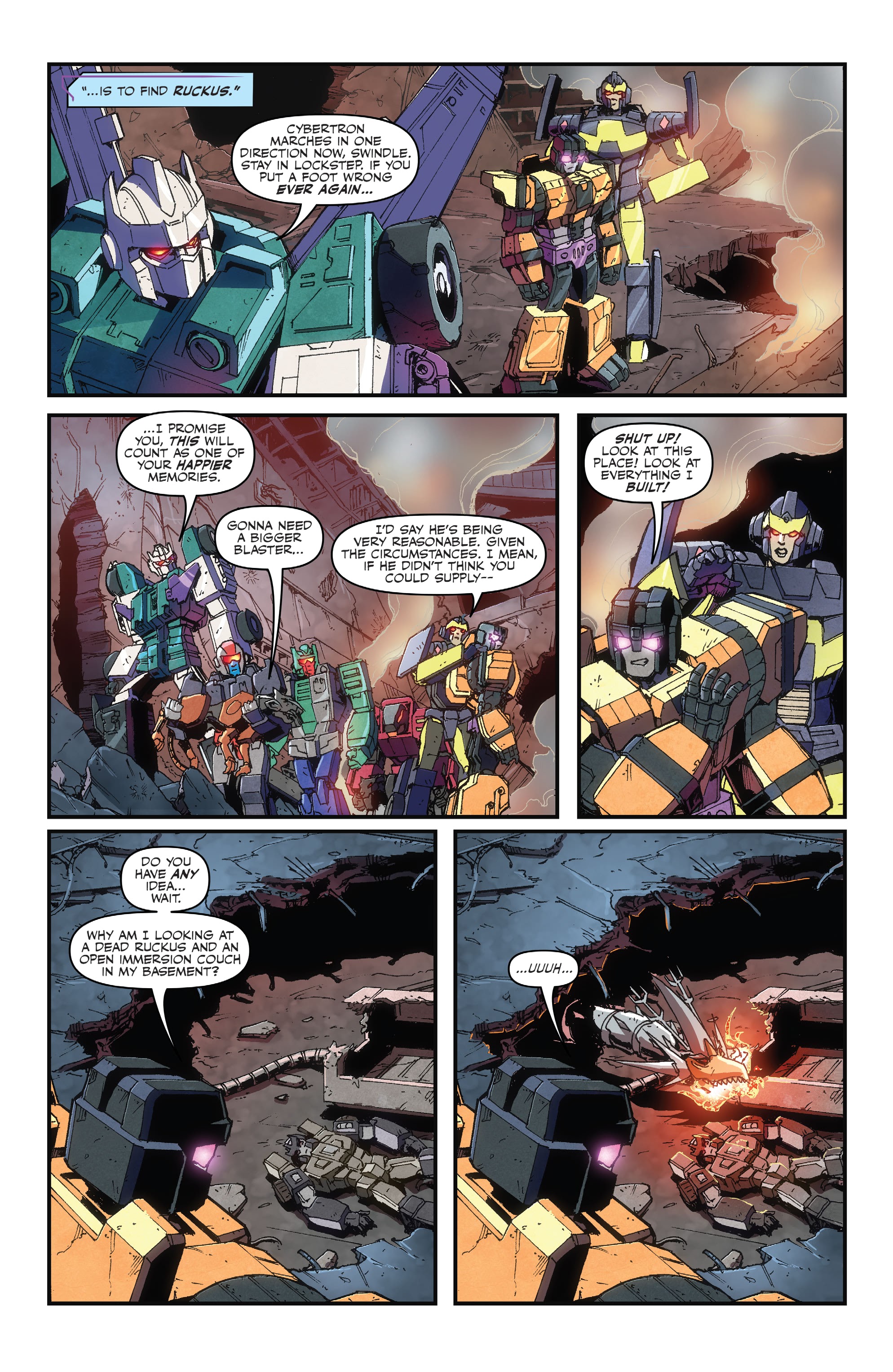 Read online Transformers (2019) comic -  Issue #39 - 23