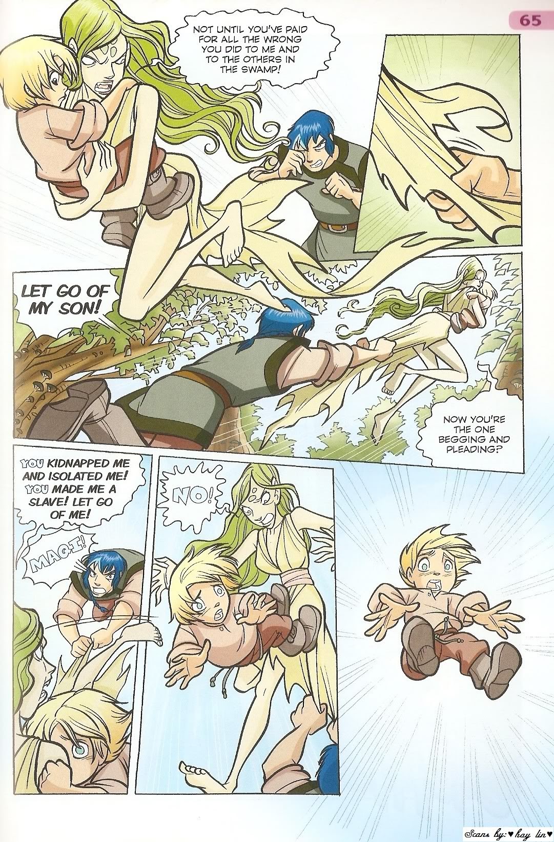 Read online W.i.t.c.h. comic -  Issue #33 - 48