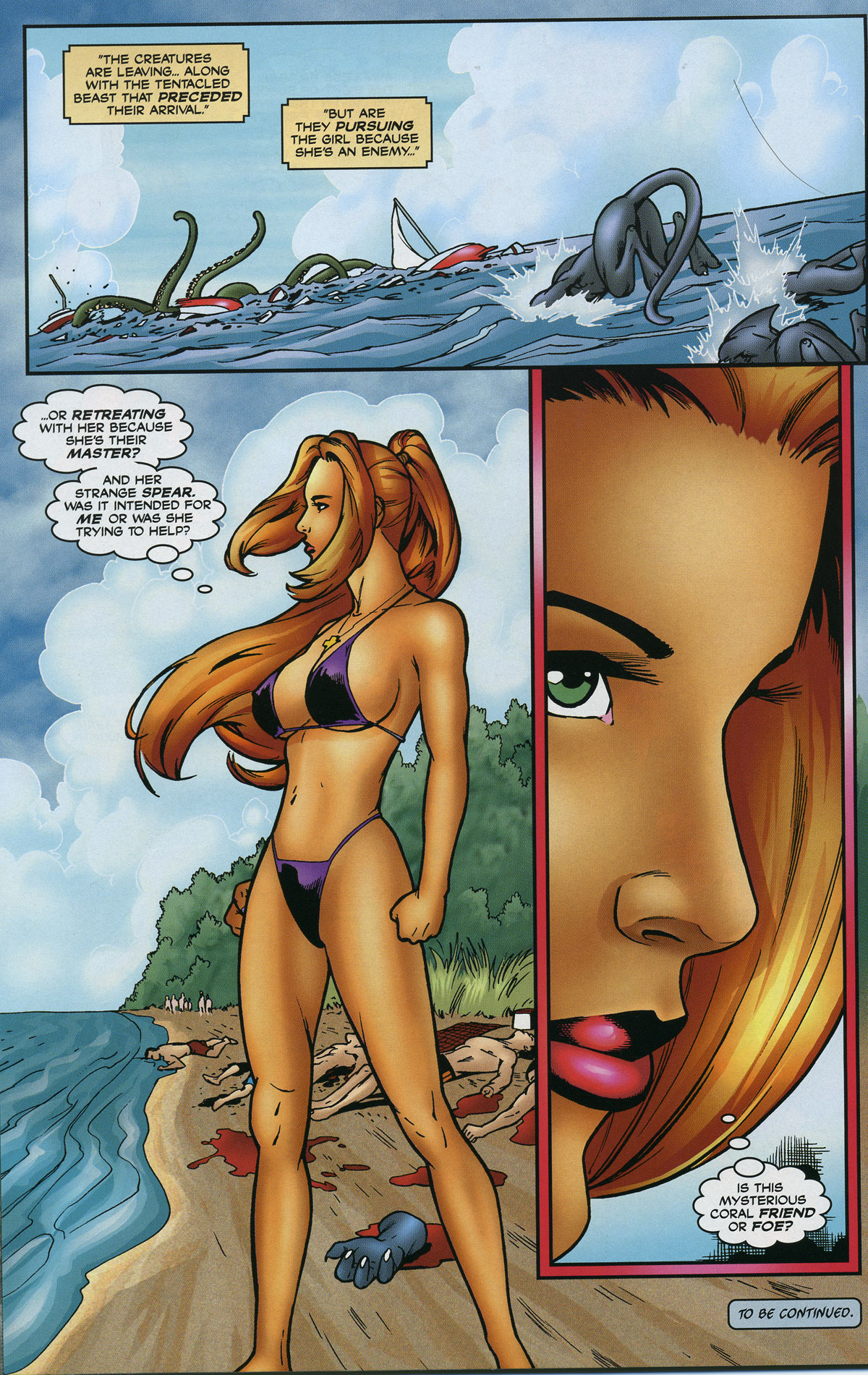 Read online Avengelyne: Dark Depths comic -  Issue #0.5 - 17