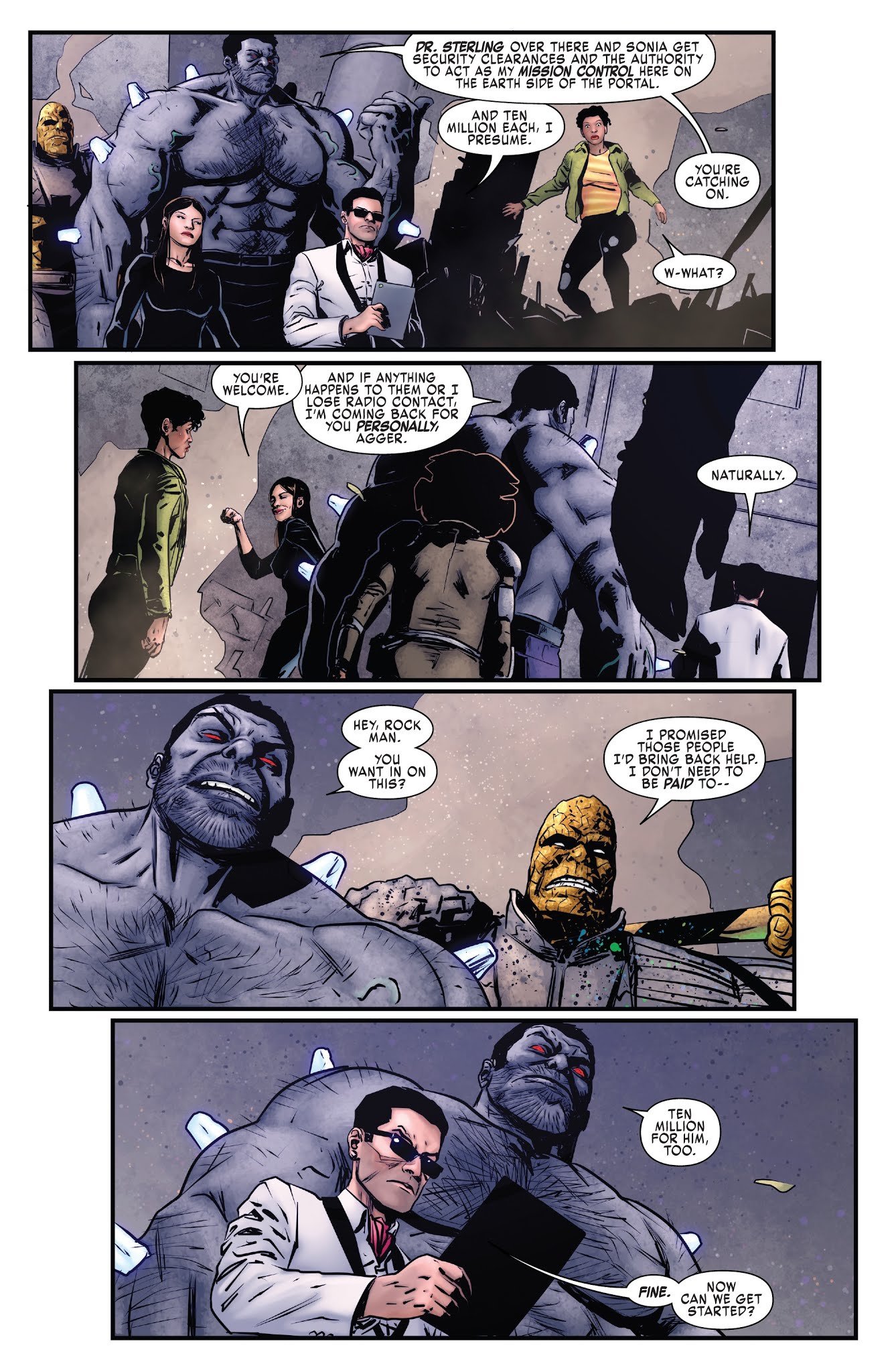 Read online Weapon H comic -  Issue #8 - 9