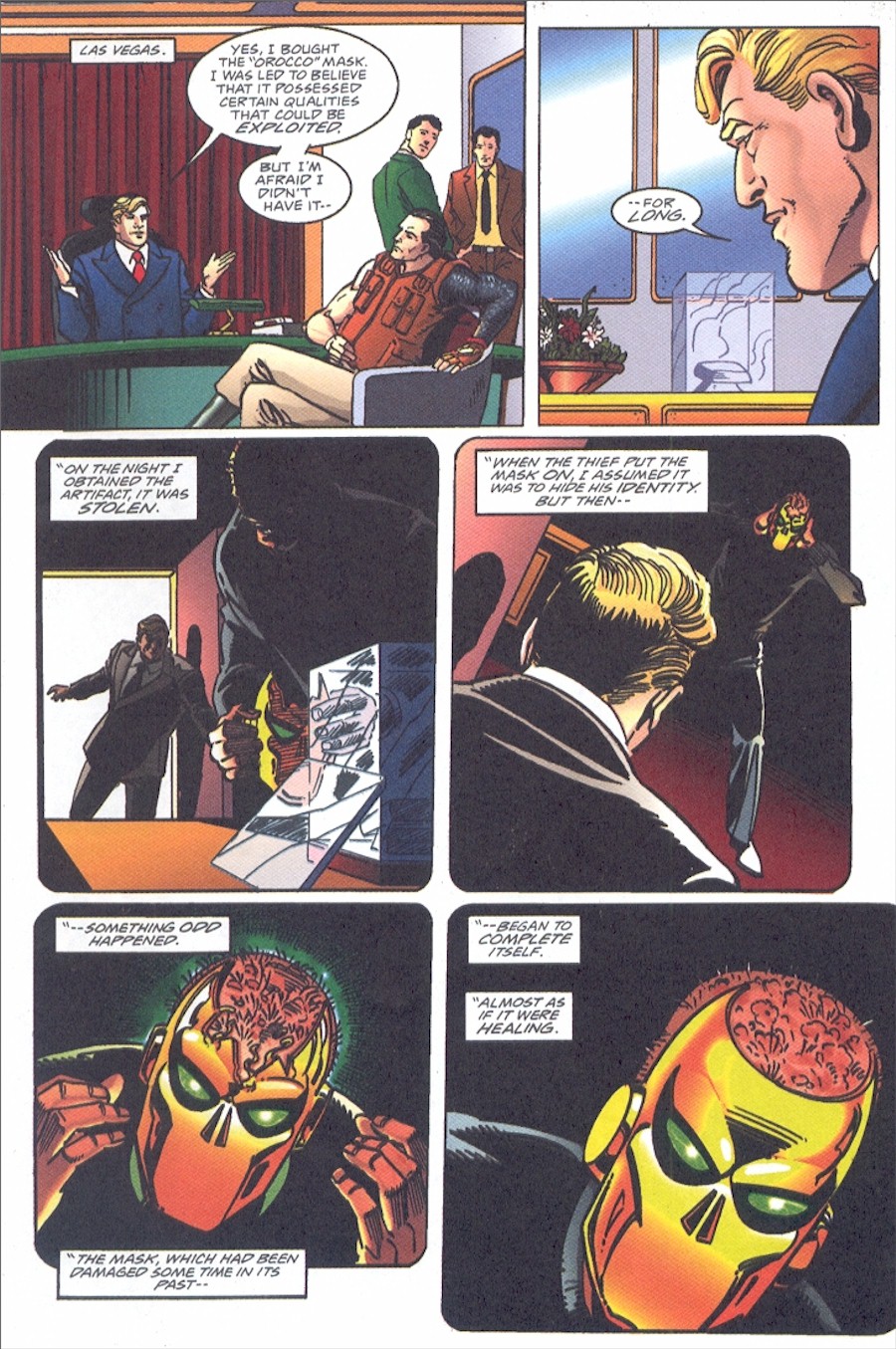 Read online Deathmask comic -  Issue #4 - 18