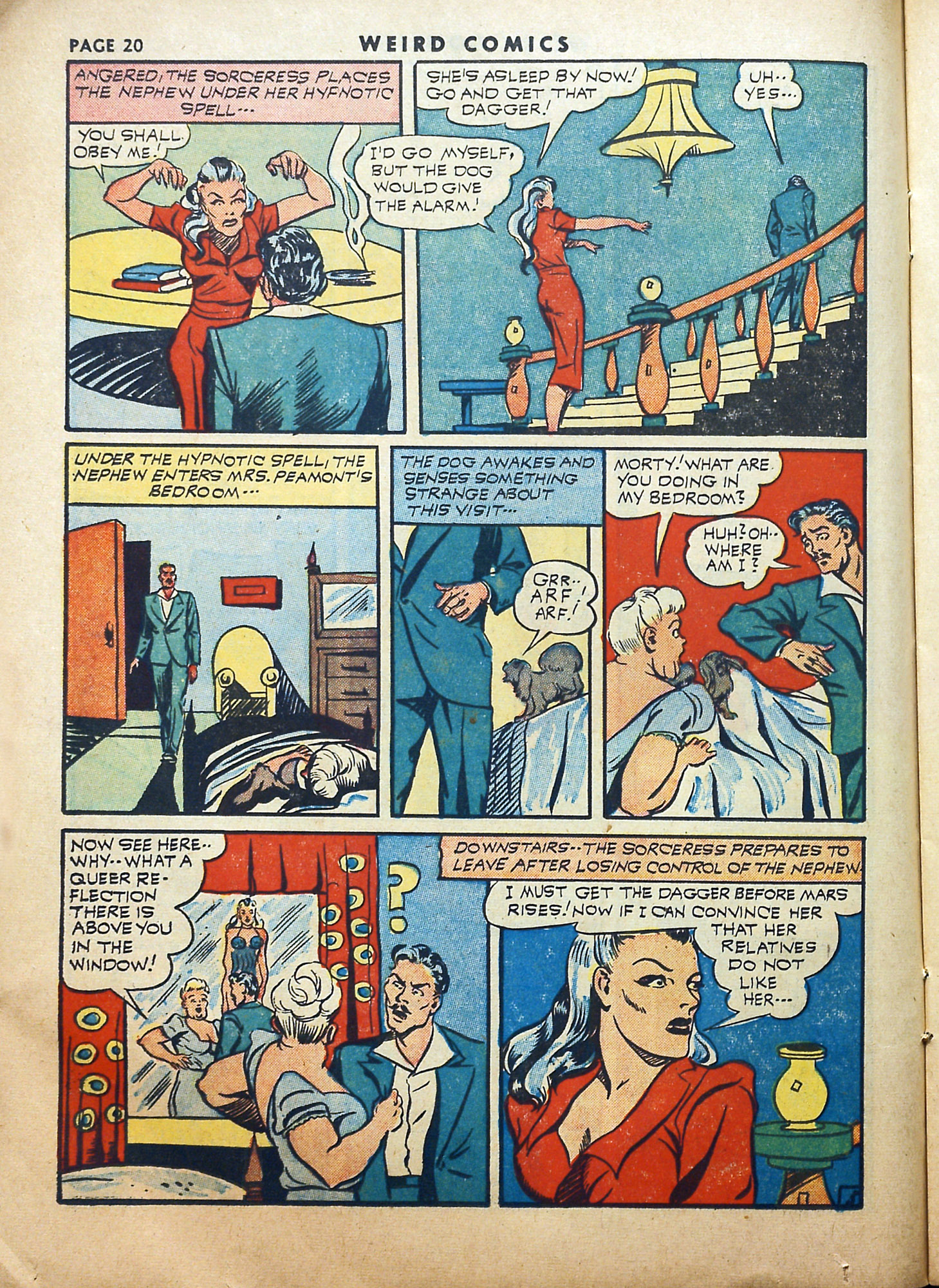 Read online Weird Comics comic -  Issue #20 - 22