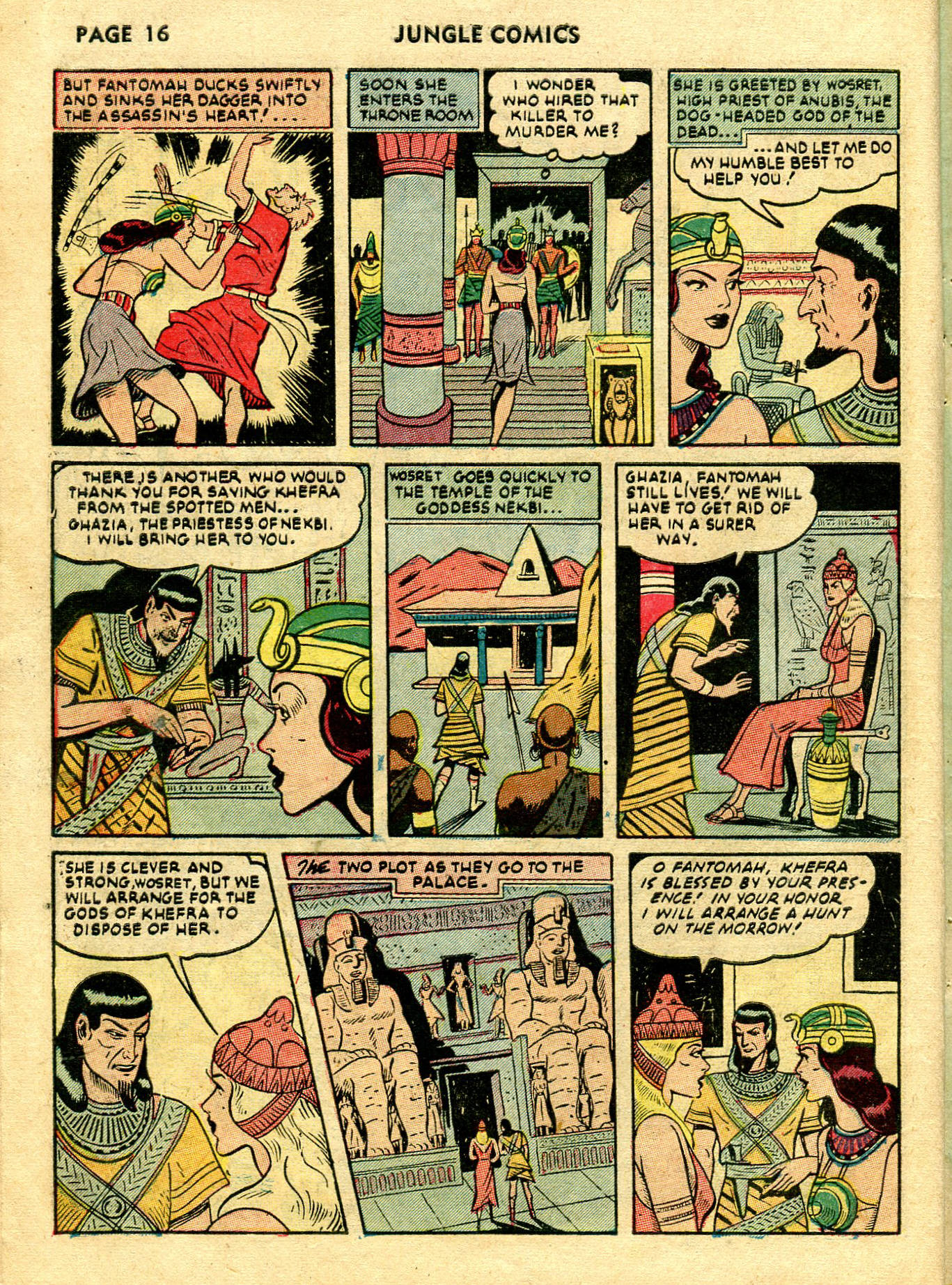 Read online Jungle Comics comic -  Issue #28 - 19