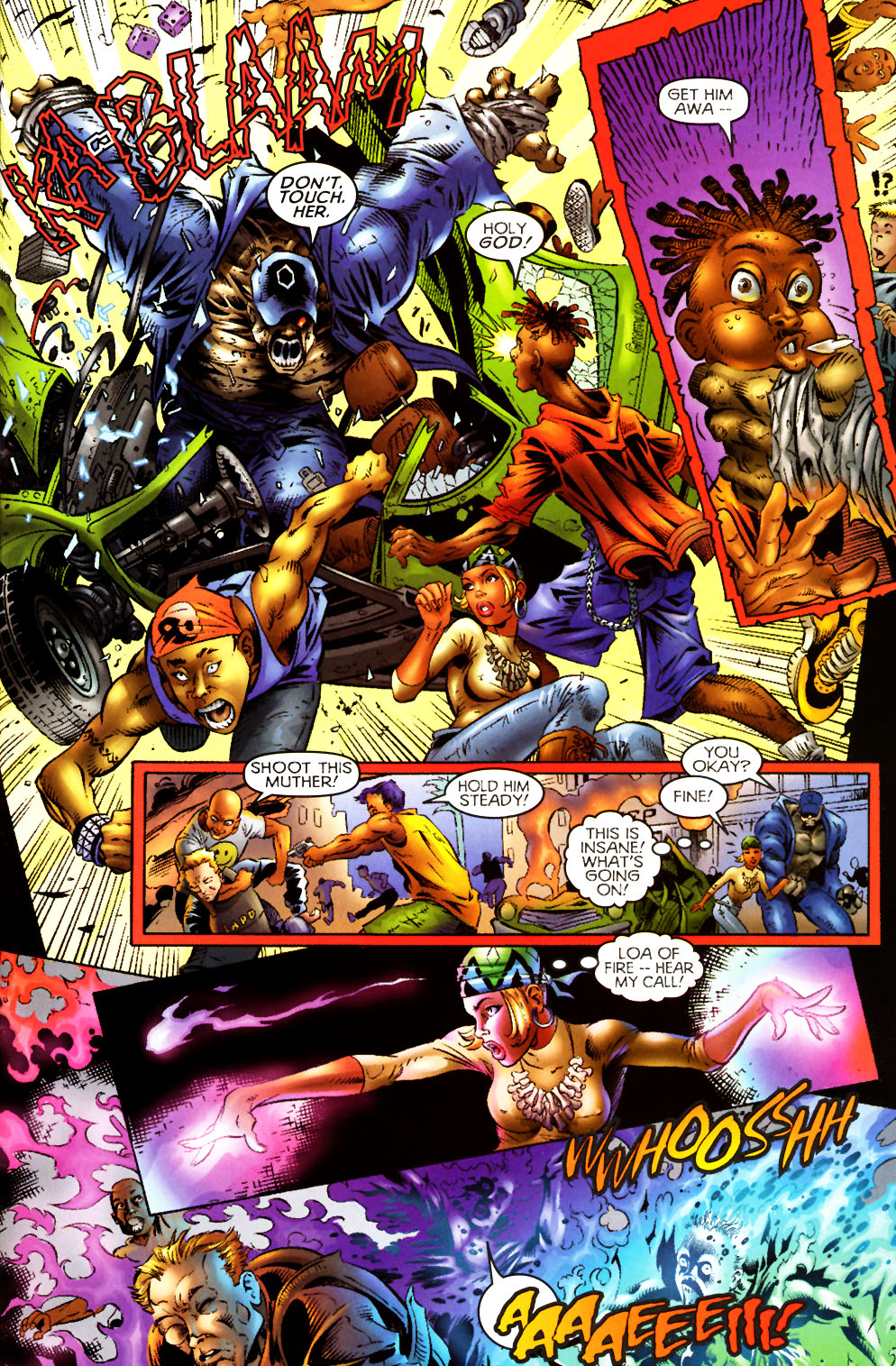 Read online The Omen comic -  Issue #3 - 5