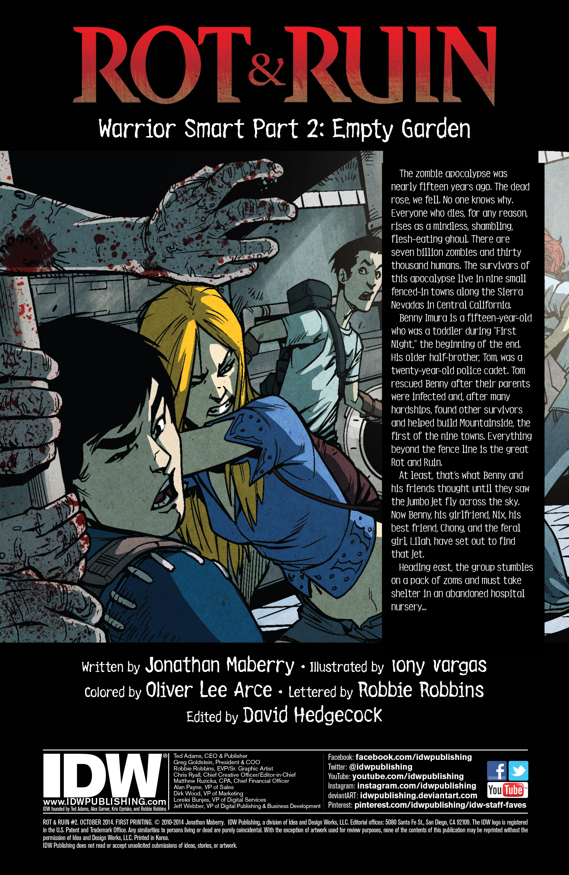 Read online Rot & Ruin comic -  Issue #2 - 2